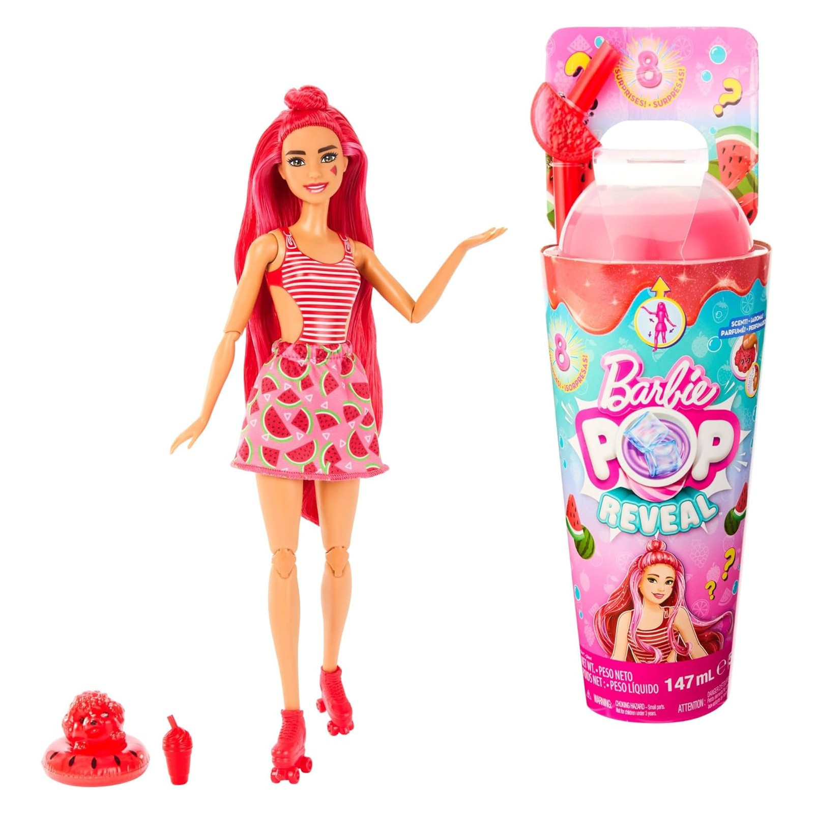 BARBIE POP REVEAL - FRUTTI HNW40 - MATTEL - BAMBINA - td-toys.it