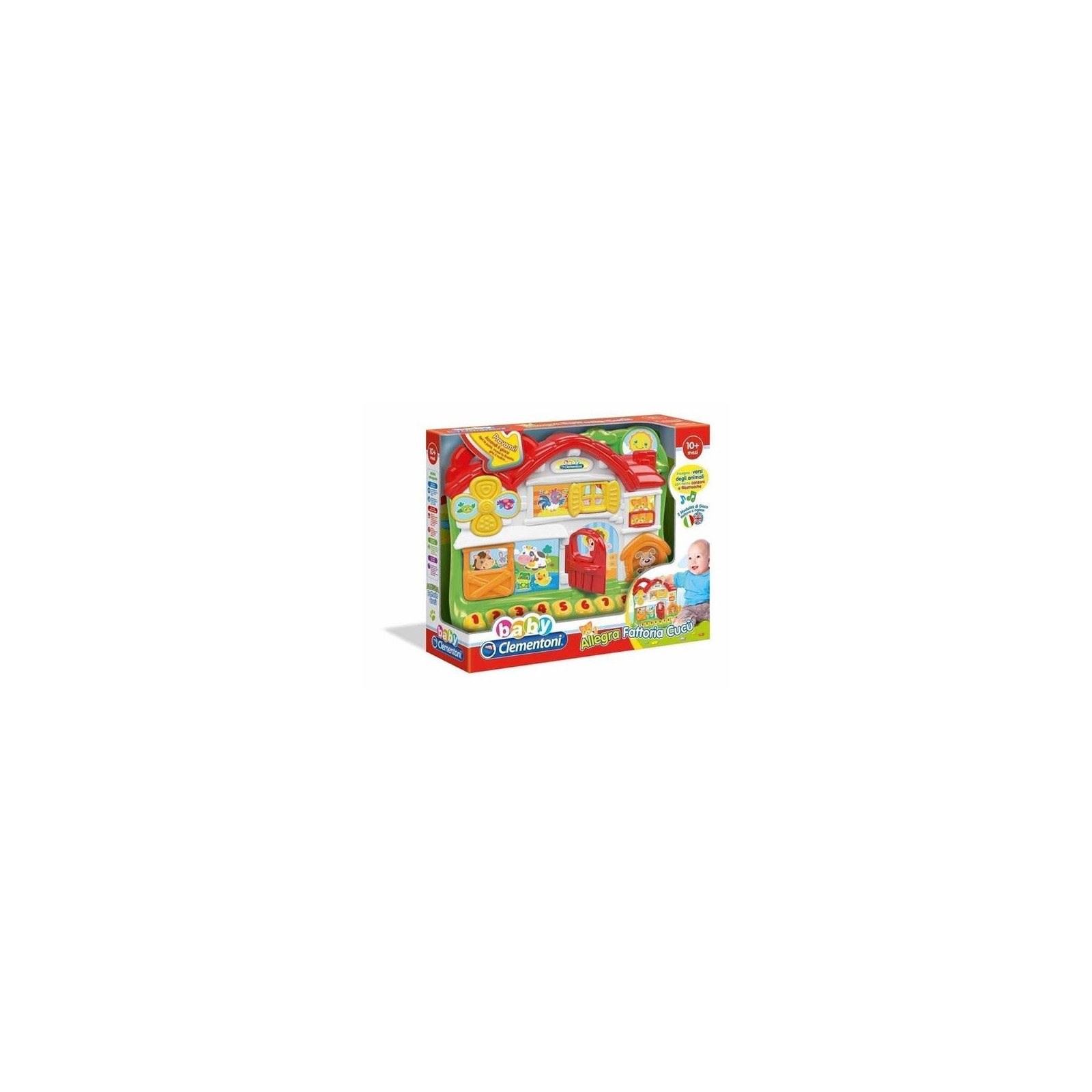 ALLEGRA FATTORIA CUCU - Clementoni - EARLY CHILDHOOD - td-toys.it