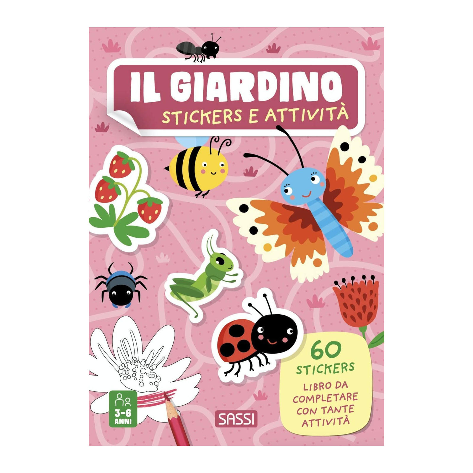 Il Giardino - stickers e attività - SASSI EDITORE - SASSI EDITORE - td-toys.it