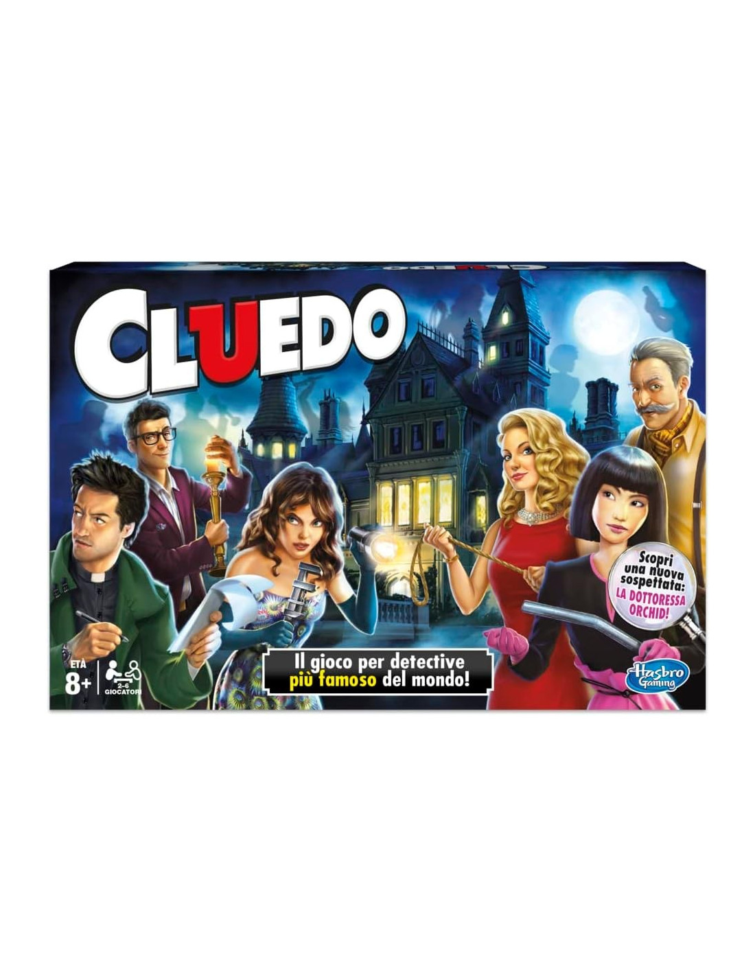 CLUEDO THE CLASSIC MYSTERYGAME - HASBRO - BOARD GAMES' - td-toys.it