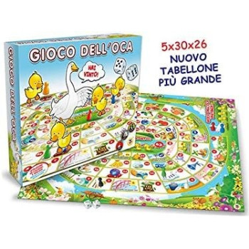 GIOCO DELL'OCA VERSIONE GRANDE-BOARD GAMES'- TD Toys