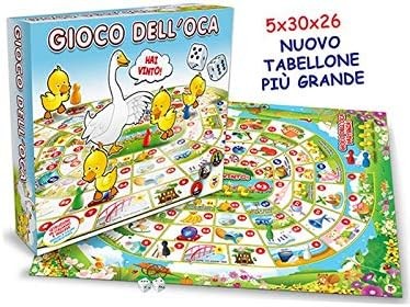 GIOCO DELL'OCA VERSIONE GRANDE Regole di gioco: Lanciare i due d