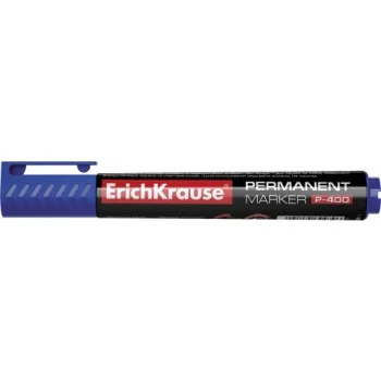 MARKER A INCHIOSTRO PERMANENTE PUNTA TONDA EK P-400 BLU - Erichkrause - PENS-MARKERS-PENCILS - td-toys.it