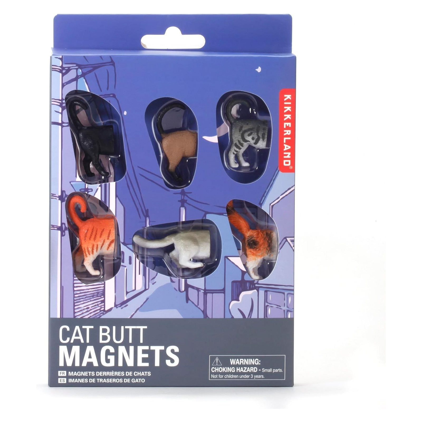 SET 6 MAGNETI MEZZO GATTO KIKKERLAND-GADGET