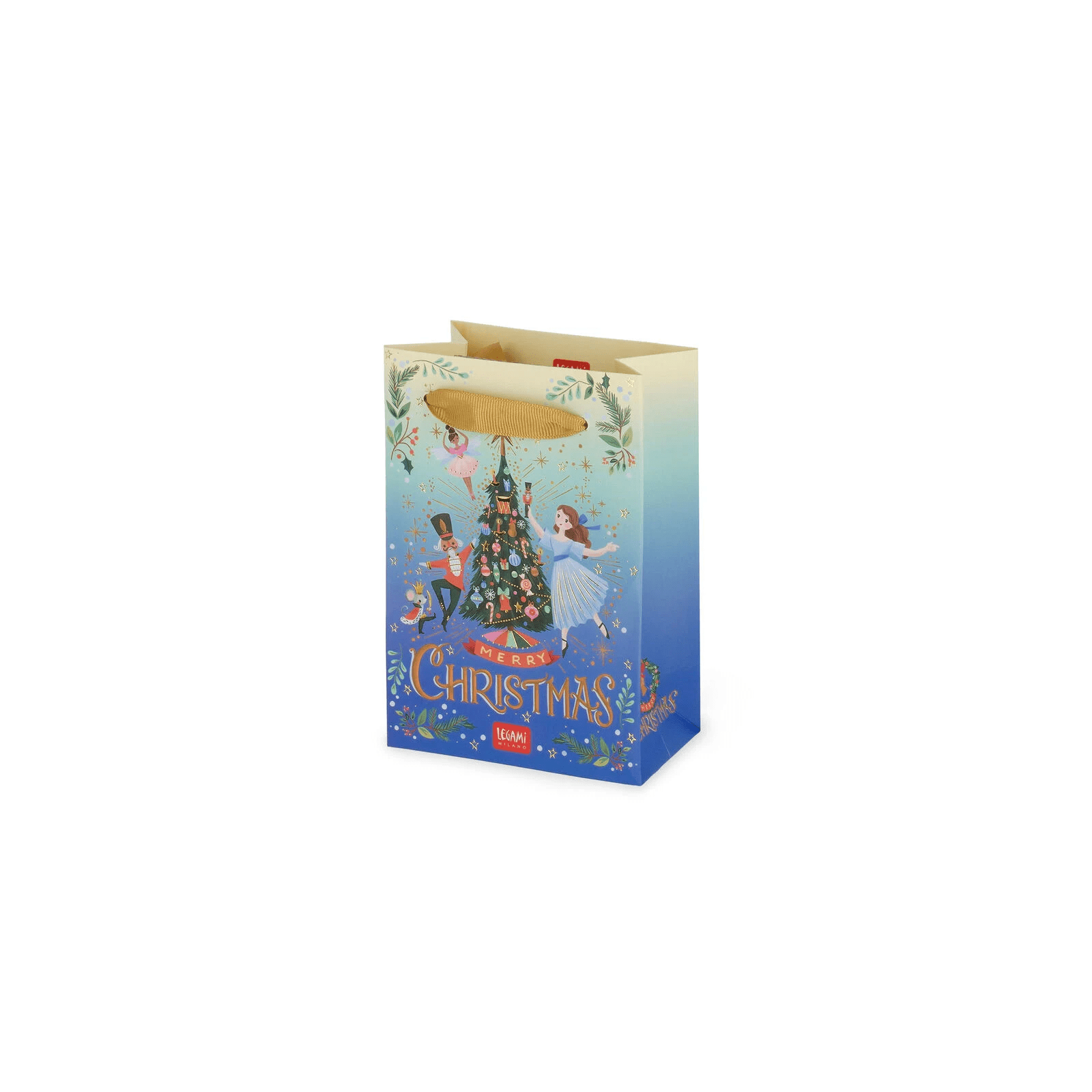 SACCHETTO REGALO - GIFT BAG - SMALL - XMAS TREE - LEGAMI MILANO - LEGAMI MILANO - td-toys.it