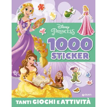 Princess 1000 stickers - GIUNTI - TO COLOR - td-toys.it
