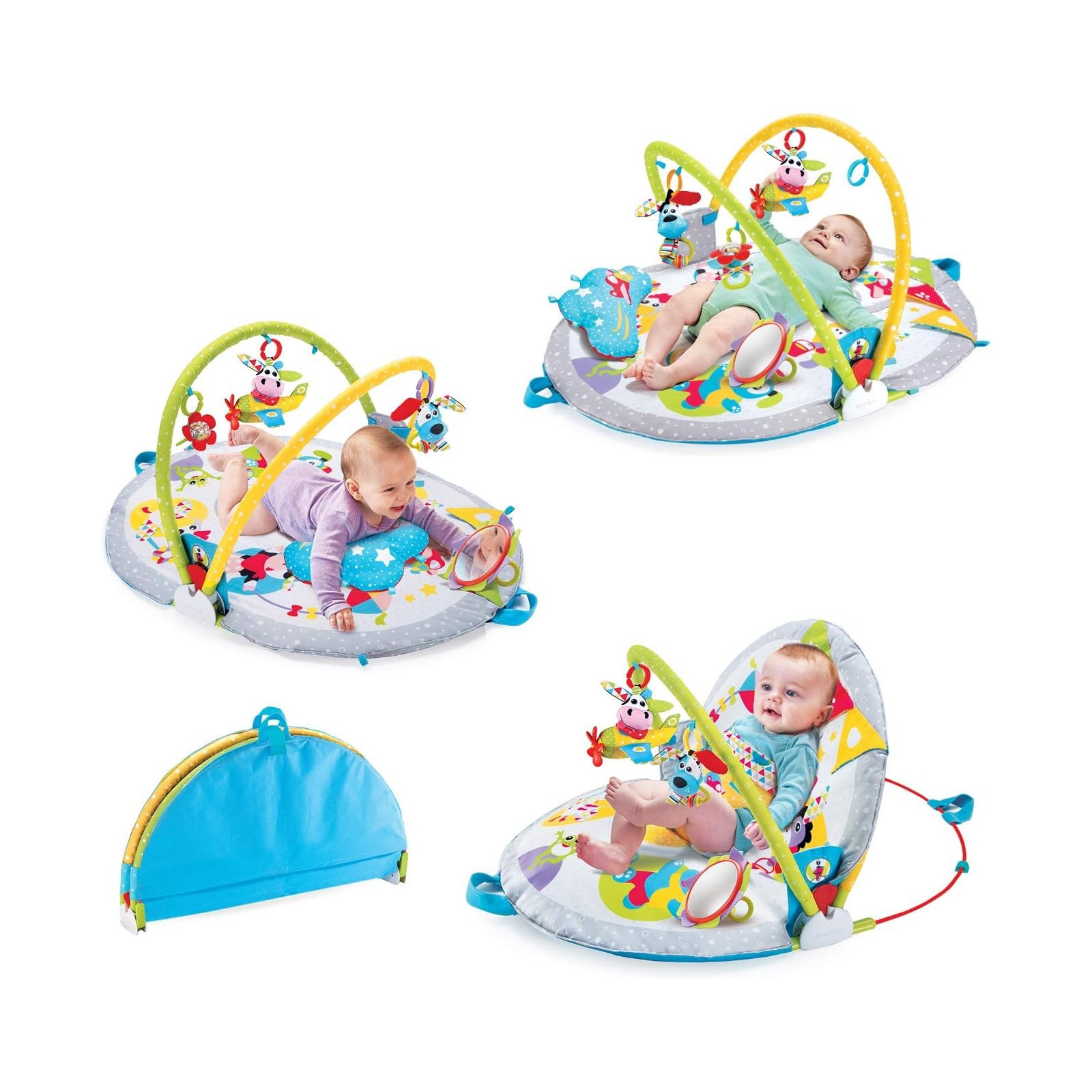 Yookidoo - Gymotion Lay to Sit-Up Play - YOOKIDOO - EARLY CHILDHOOD - td-toys.it