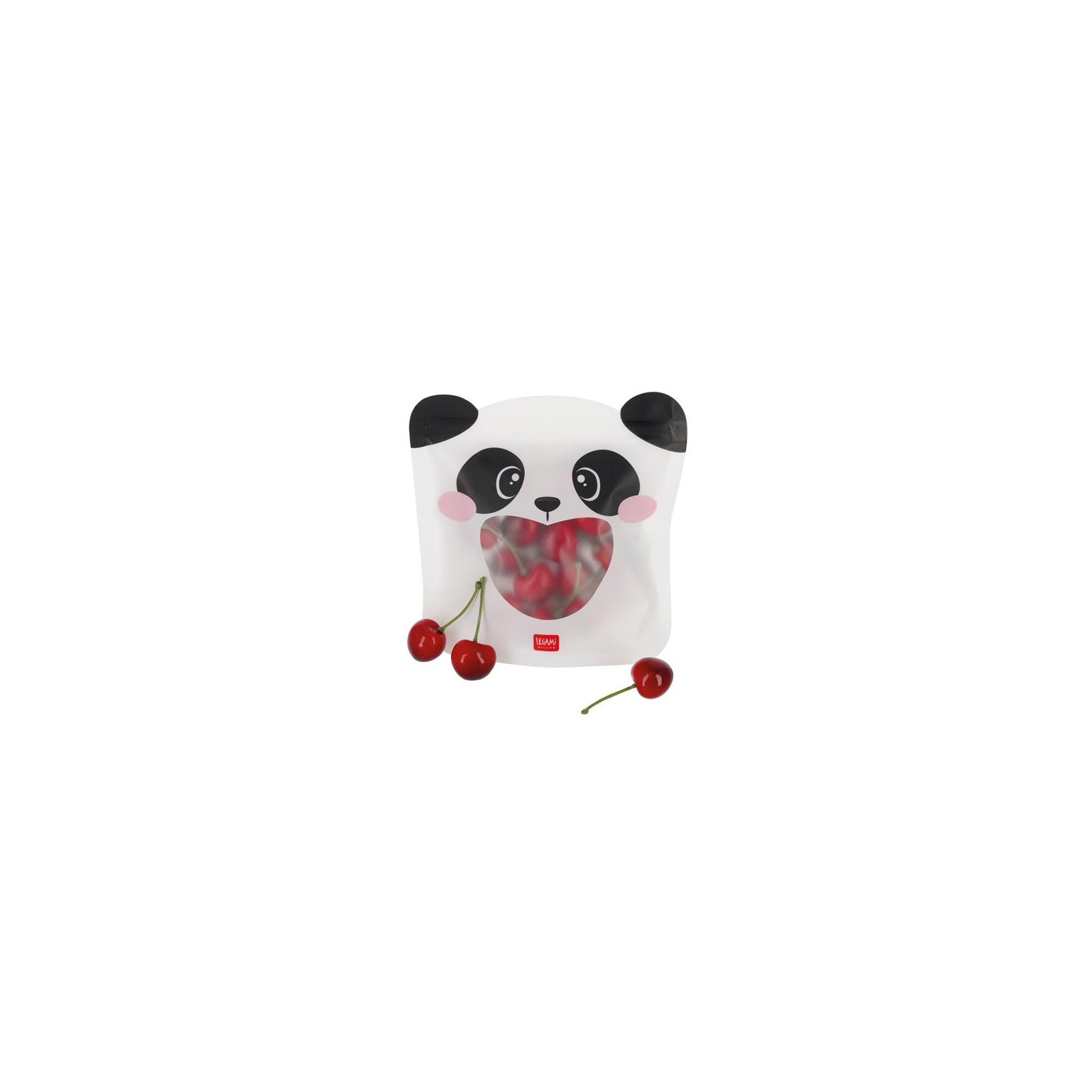 SET 3 BUSTE RIUTILIZZ. SNACK - SNACK BAGS - PANDA - LEGAMI MILANO - LEGAMI MILANO - td-toys.it