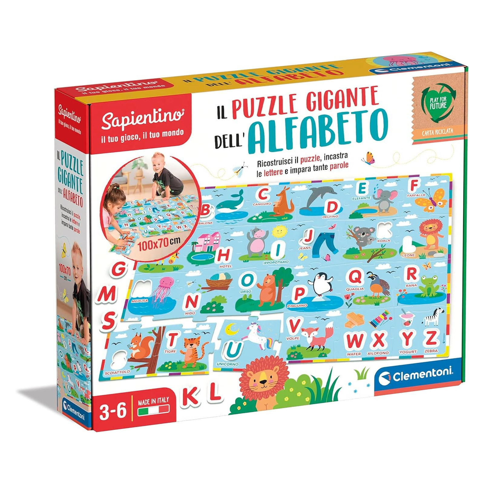 FLOOR PUZZLE ALFABETO-EDUCATIONAL