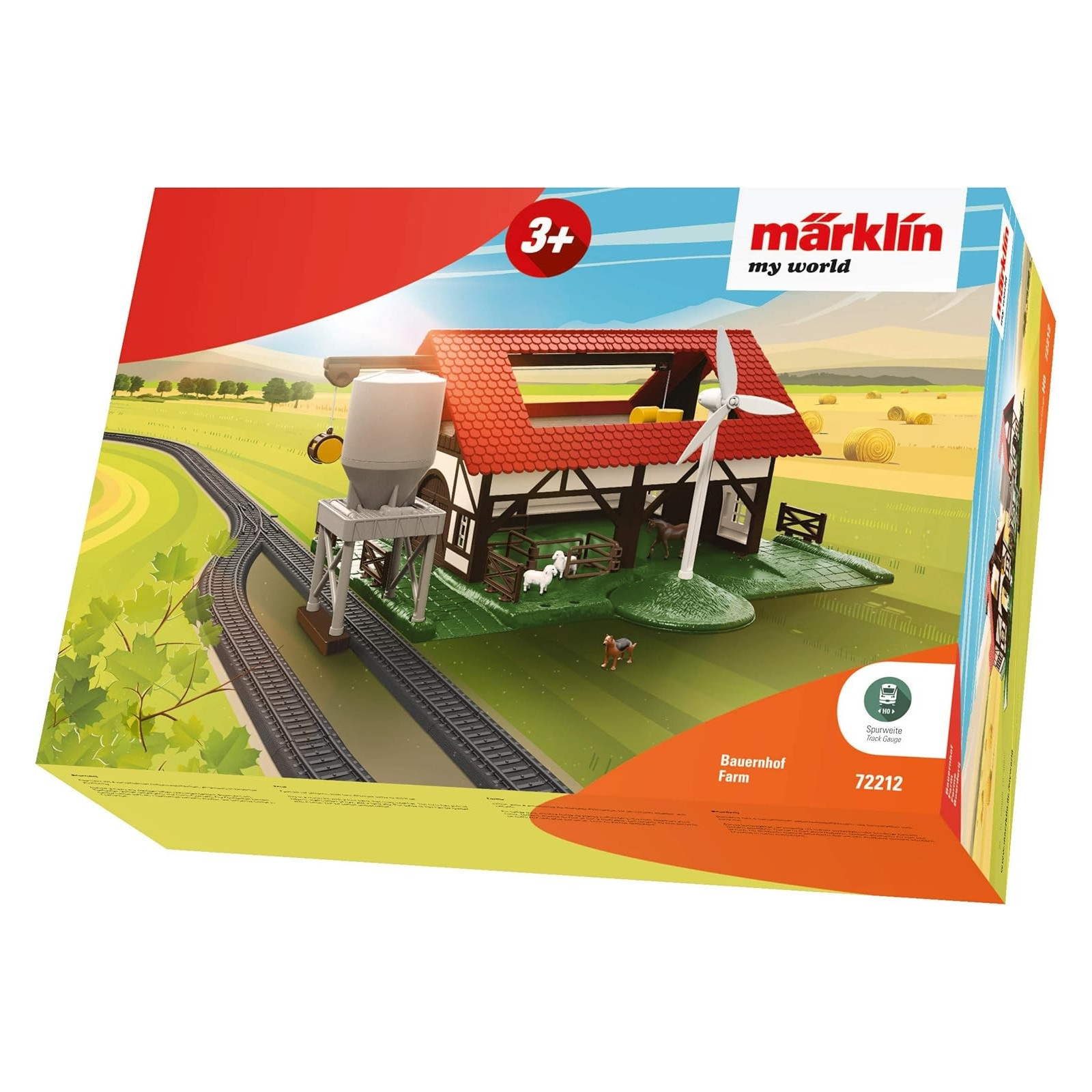 Farm Kit (my world) - Märklin - MODELLISMO - td-toys.it