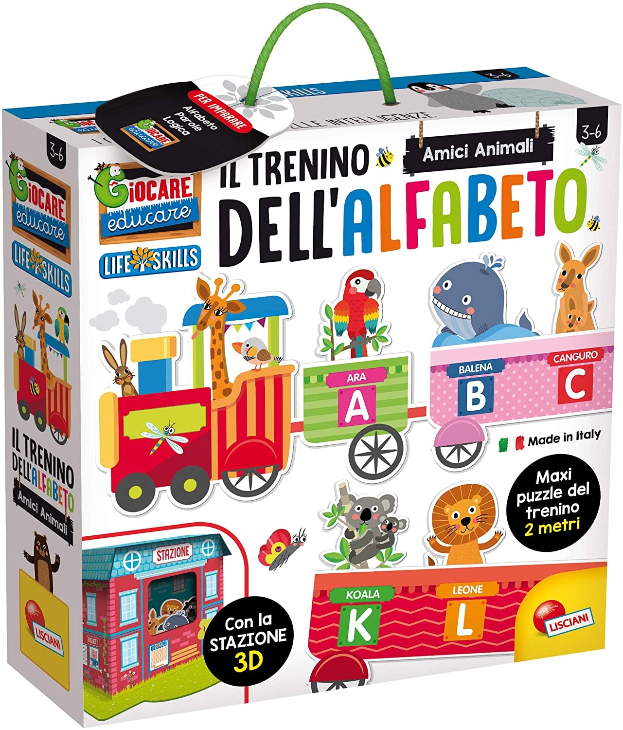 Flashcards Risatine allo Specchio MADE IN ITALY con materiali di