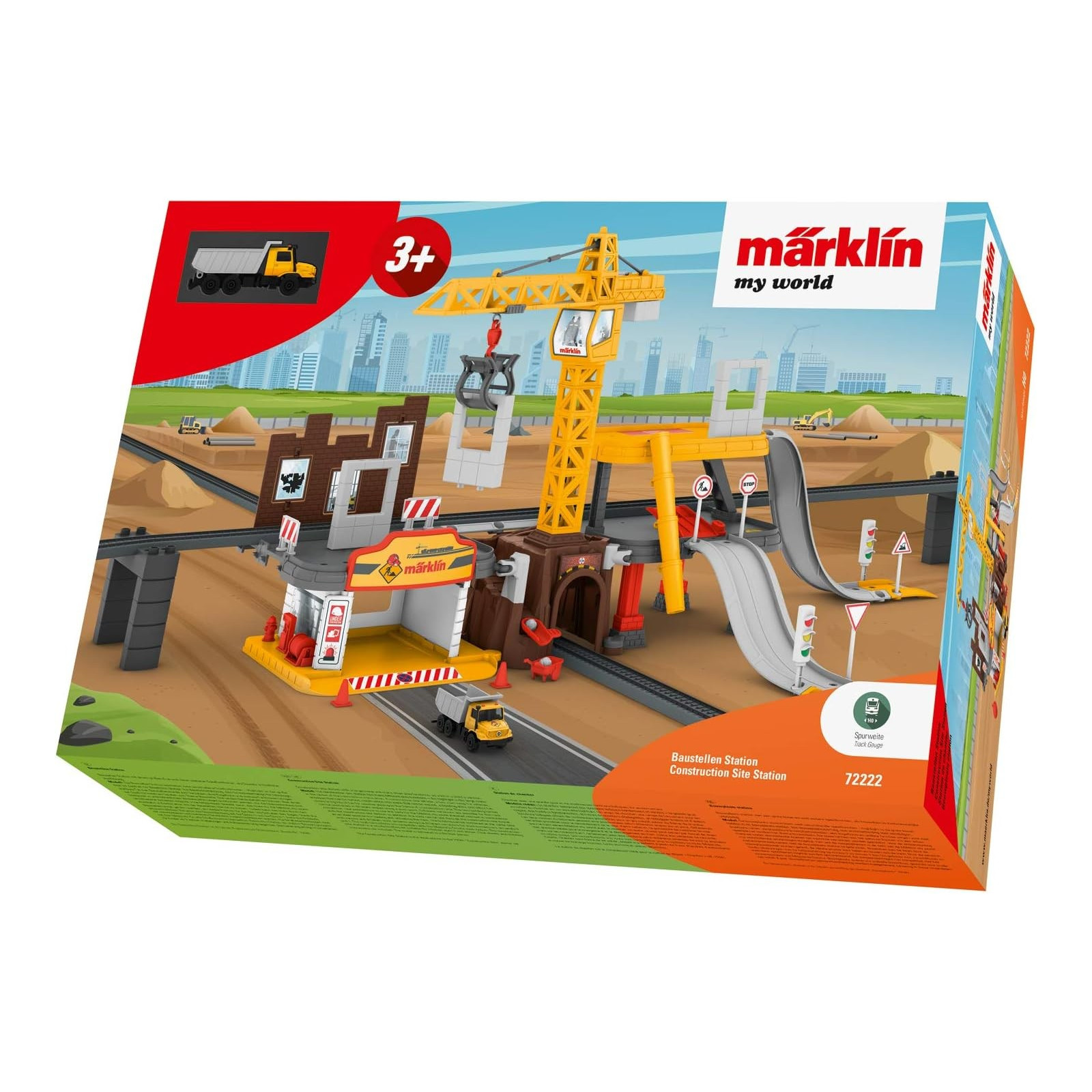 Construction site station - Märklin - MODELLISMO - td-toys.it