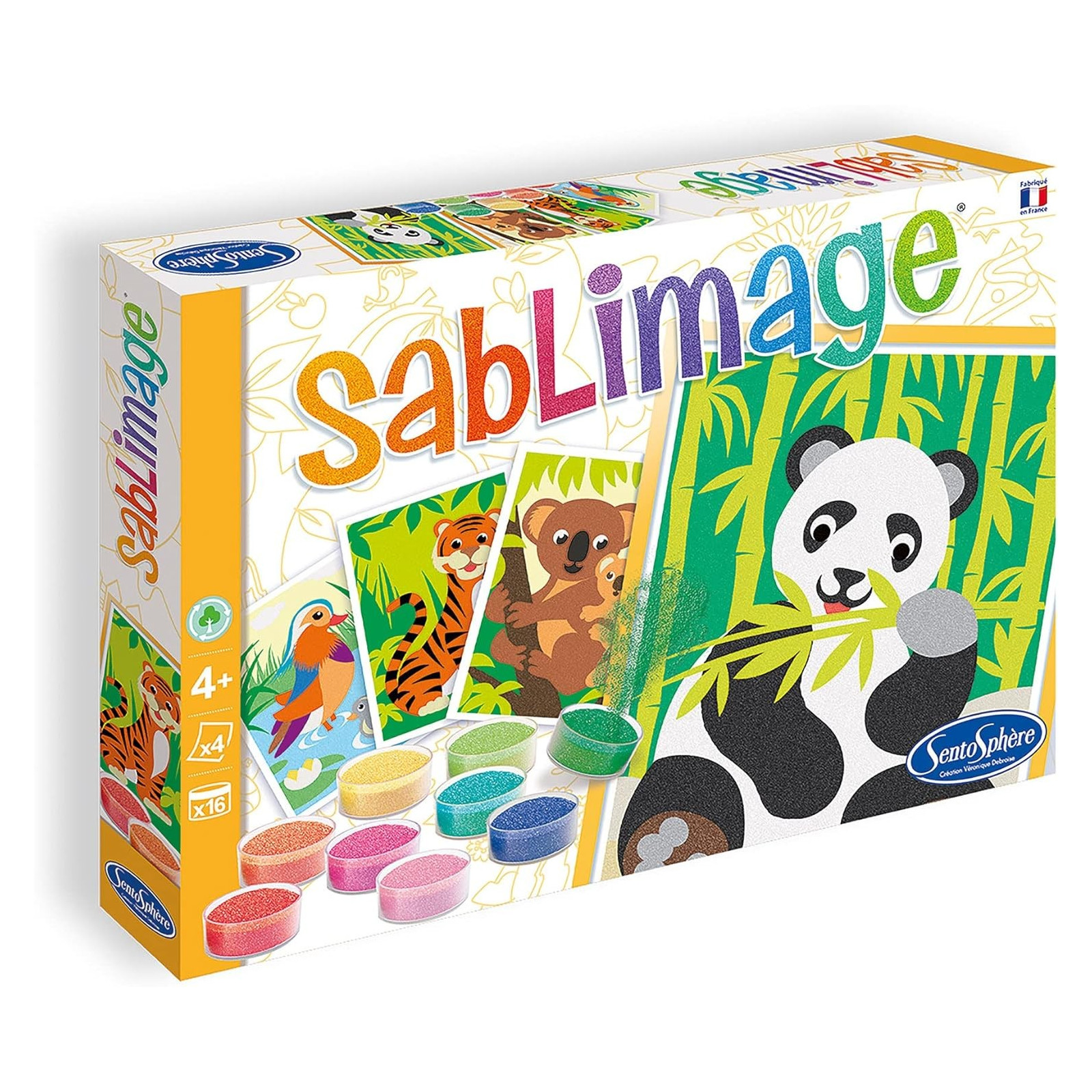 Sentosphère - Sablimage - Animaux en Danger - Sentosphère - CREATIVI - td-toys.it