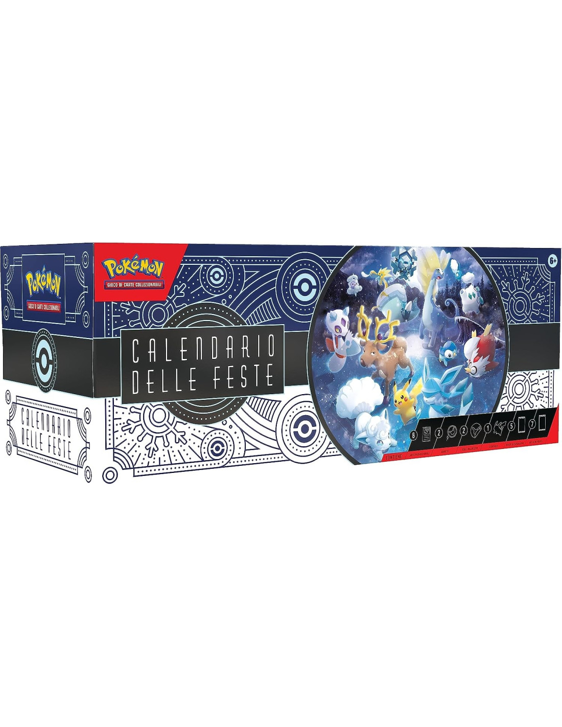 Pokemon Calendario delle Feste 2023 - ITA - THE POKEMON COMPANY INTERNATIONAL - BOARD GAMES' - td-toys.it