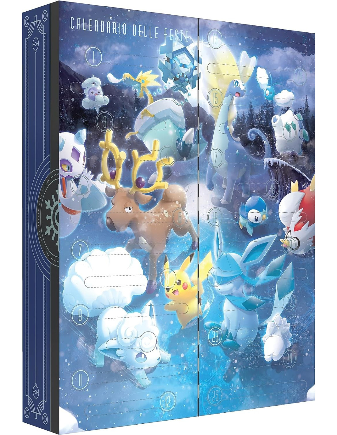 Pokemon Calendario delle Feste 2023 - ITA Include: otto carte pro