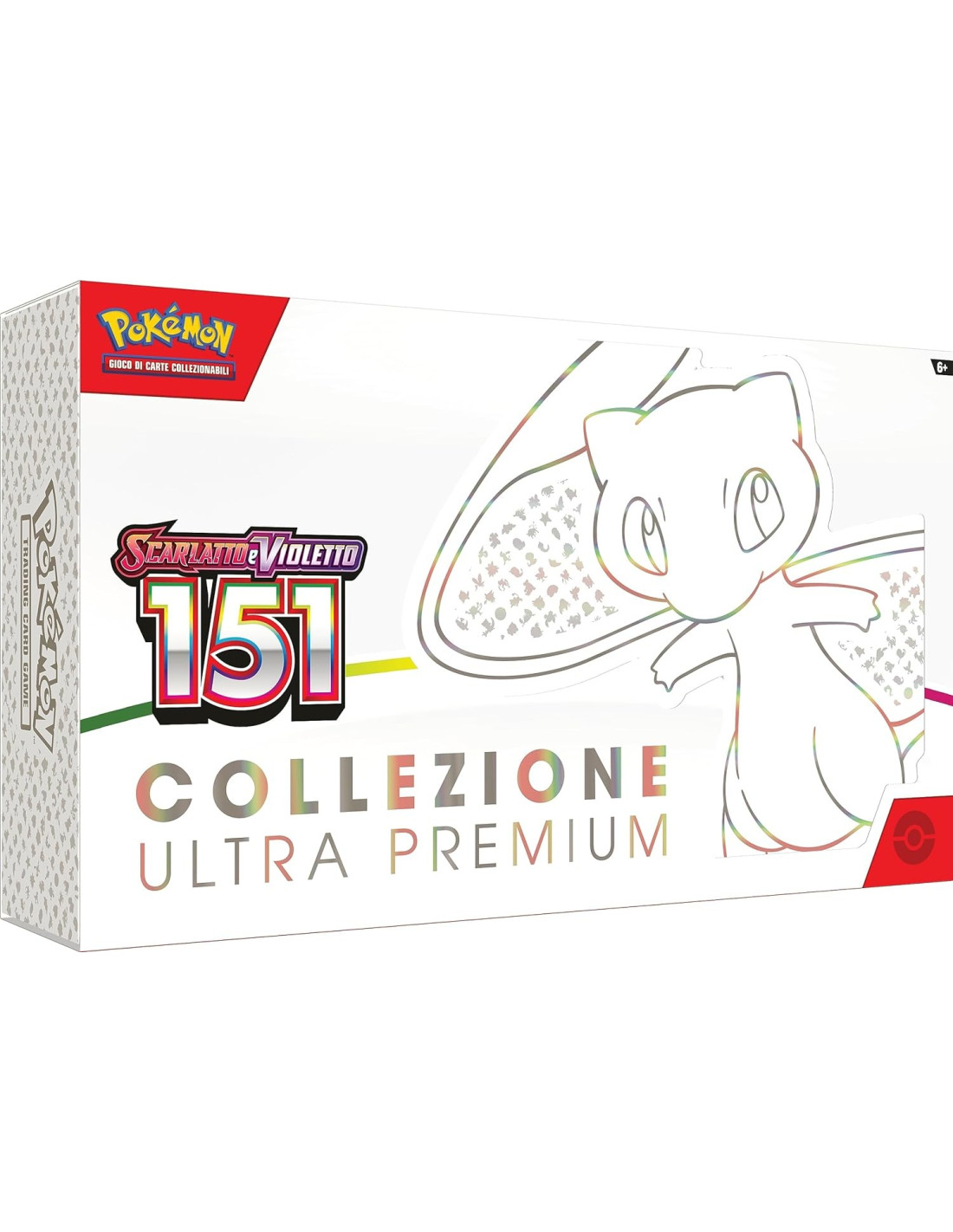 Pokemon - Ultra Premium "Scarlatto e Violetto 151" Mew (Carte) - THE POKEMON COMPANY INTERNATIONAL - BOARD GAMES' - td-toys.it