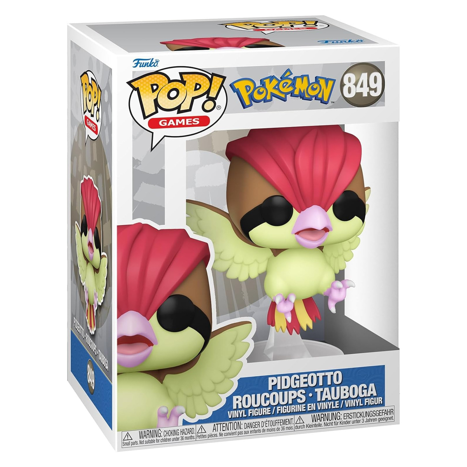 Pokemon - 849 Pidgeotto 9Cm (Pop!) - FUNKO POP! - FUNKO POP! - td-toys.it