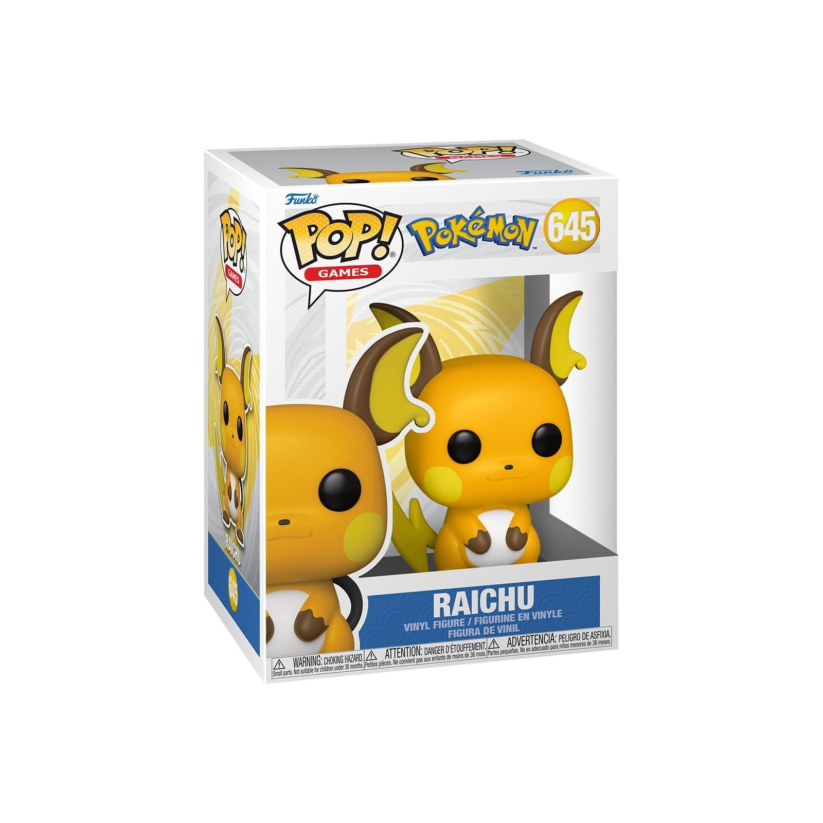 Pokemon - 645 Raichu 9Cm (Pop!) - FUNKO POP! - FUNKO POP! - td-toys.it