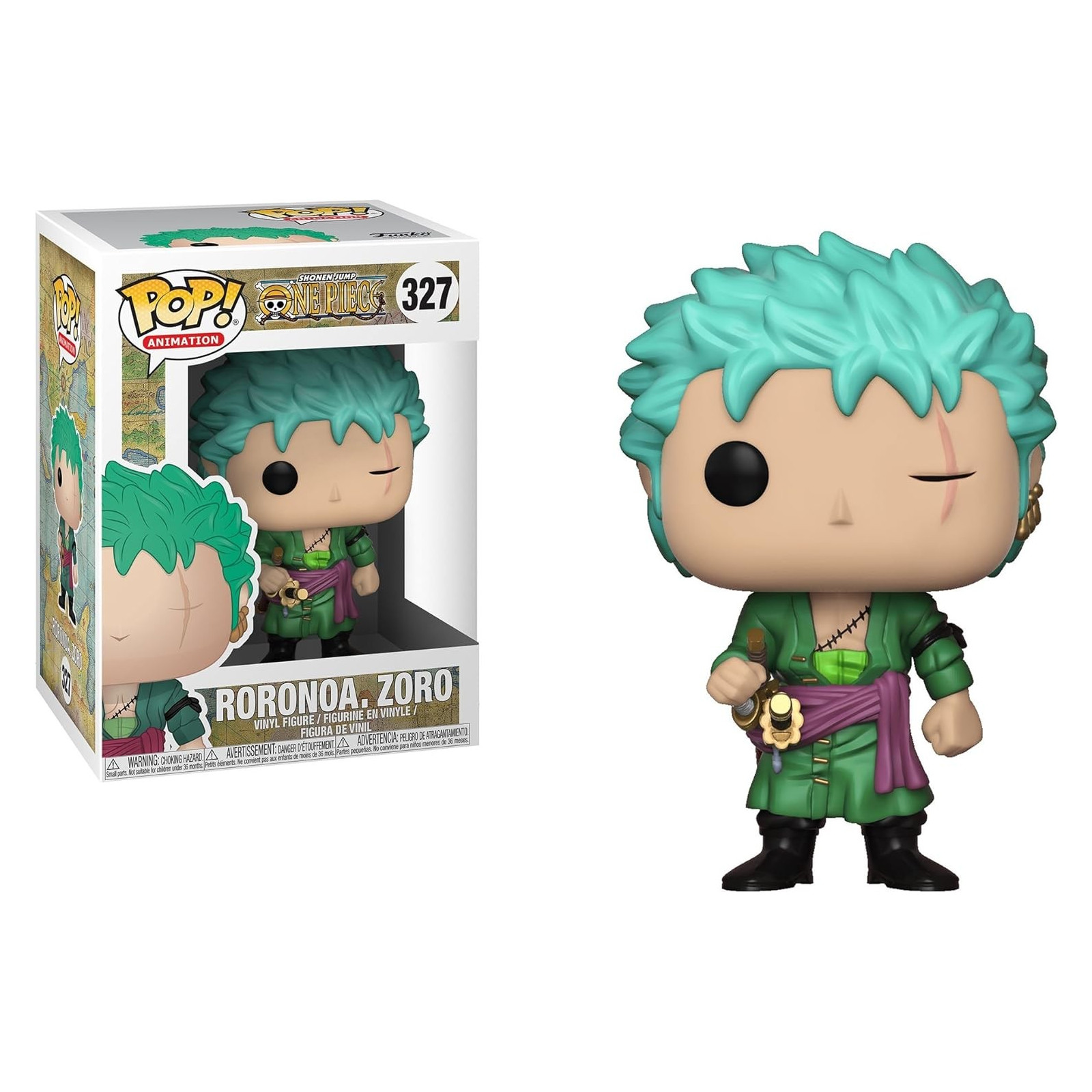 One Piece - 327 Roronoa Zoro 9Cm (Pop!)-FUNKO POP!