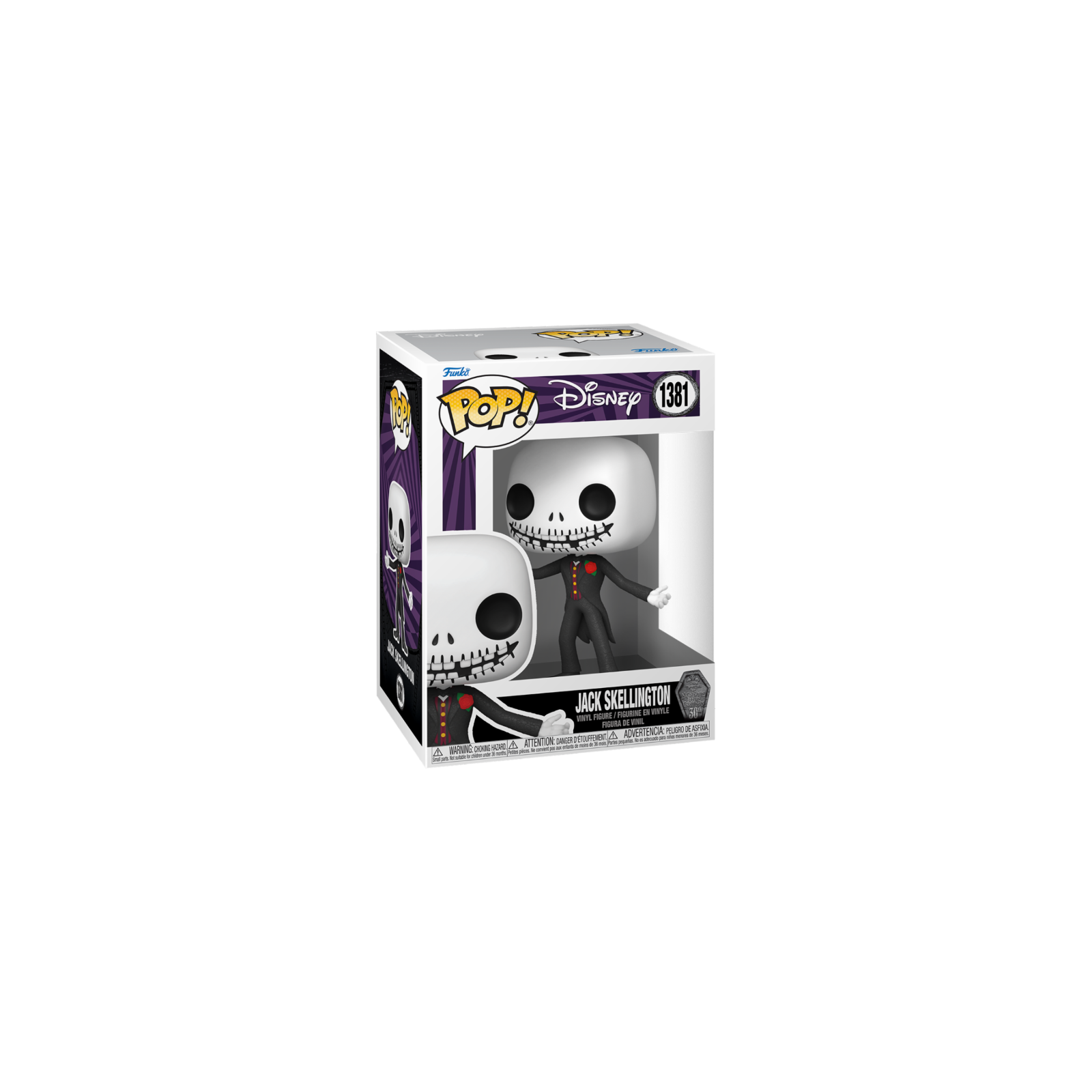 Disney: The Nightmare Before Christmas 30th - 1381 Formal Jack 9Cm *NON RENDIBILE* (Pop!) - FUNKO POP! - FUNKO POP! - td-toys.it