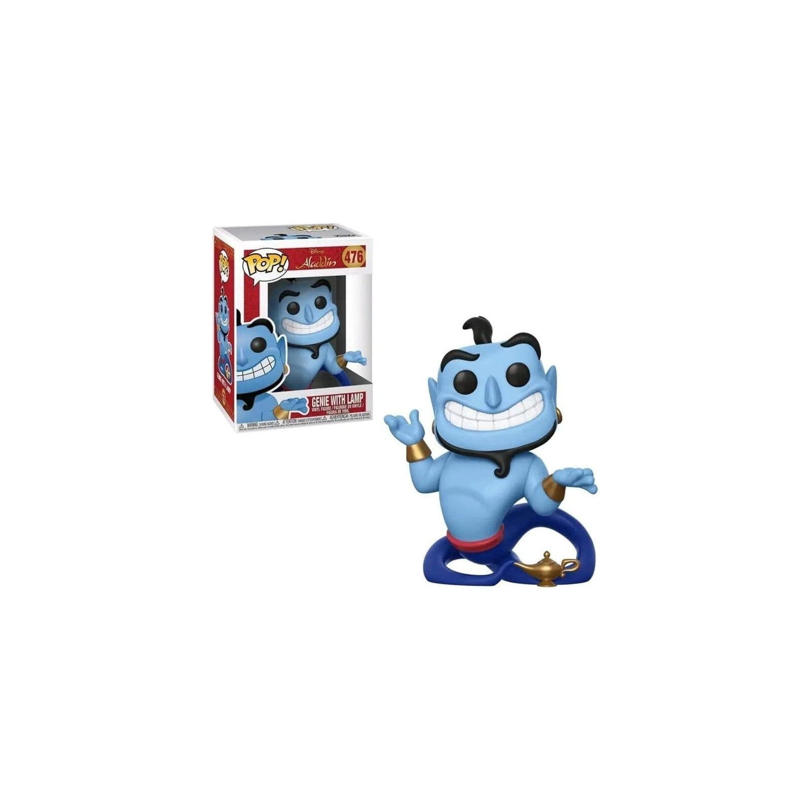 Disney: Aladdin - 476 Genio con la lampada 9Cm (Pop!) - FUNKO POP! - FUNKO POP! - td-toys.it