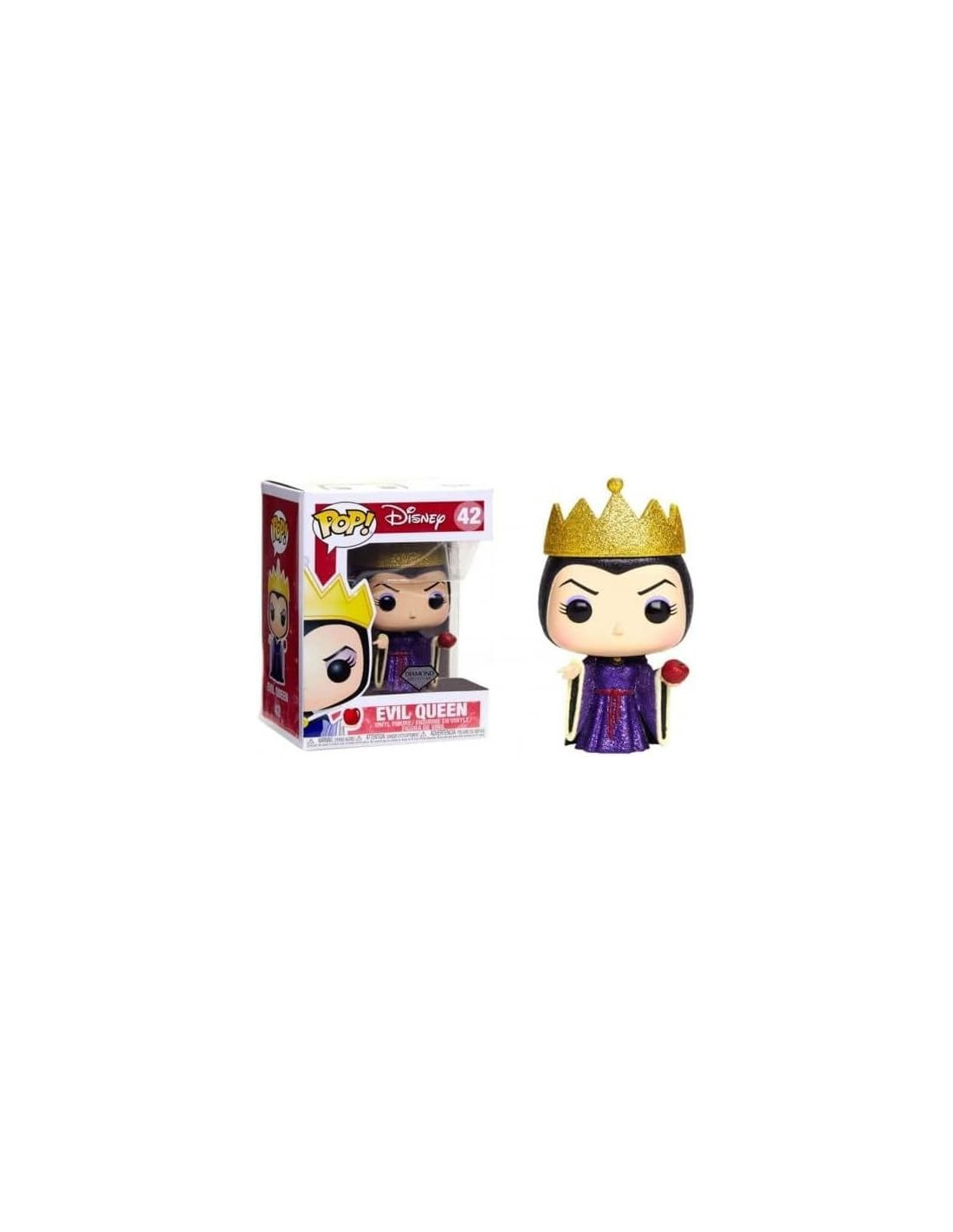 Disney - 42 Evil Queen (Exclusive) 9Cm (Pop!) - FUNKO POP! - FUNKO POP! - td-toys.it