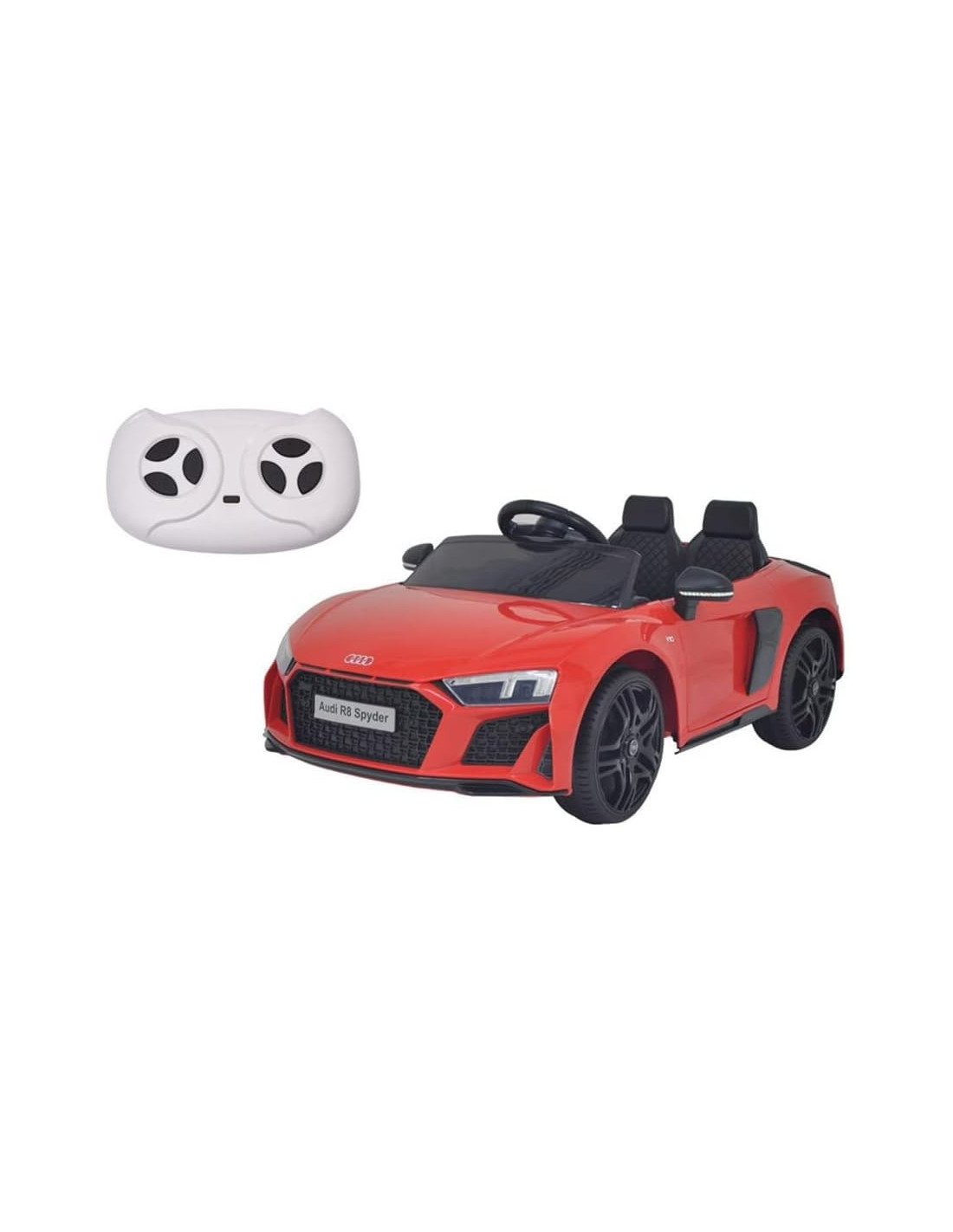 CAVALCABILE AUDI R8 SPYDER-ROSSA - - CAVALCABILI - td-toys.it