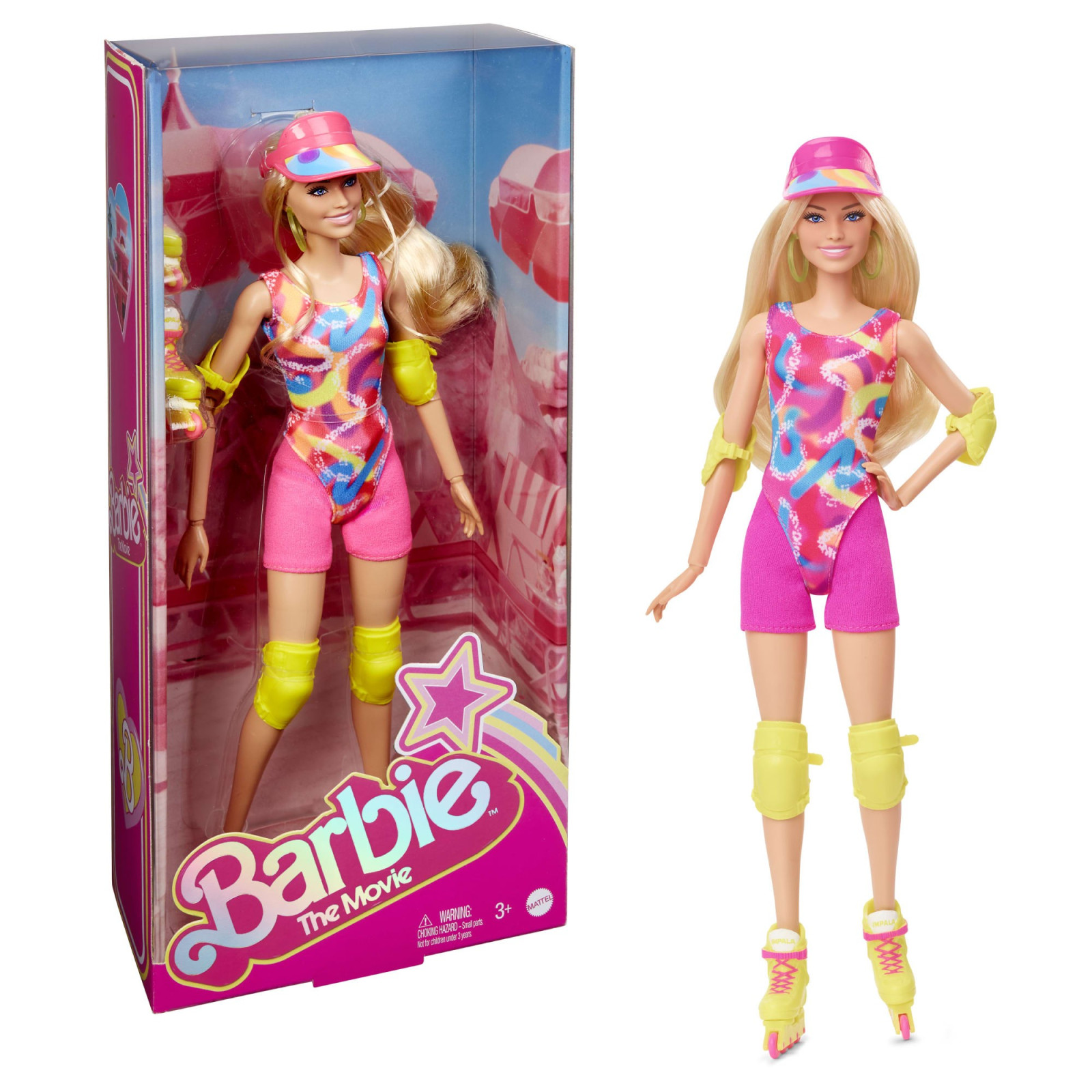 BARBIE MOVIE - ROLLER SKATE HRB04 - MATTEL - BAMBINA - td-toys.it