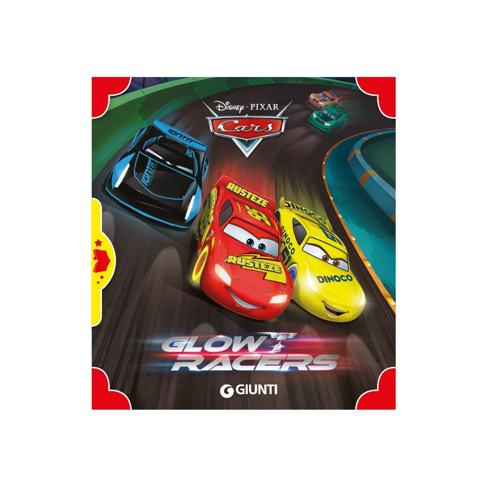 CARS - GLOW RACERS - LIBROTTINI - GIUNTI - LIBRI - td-toys.it