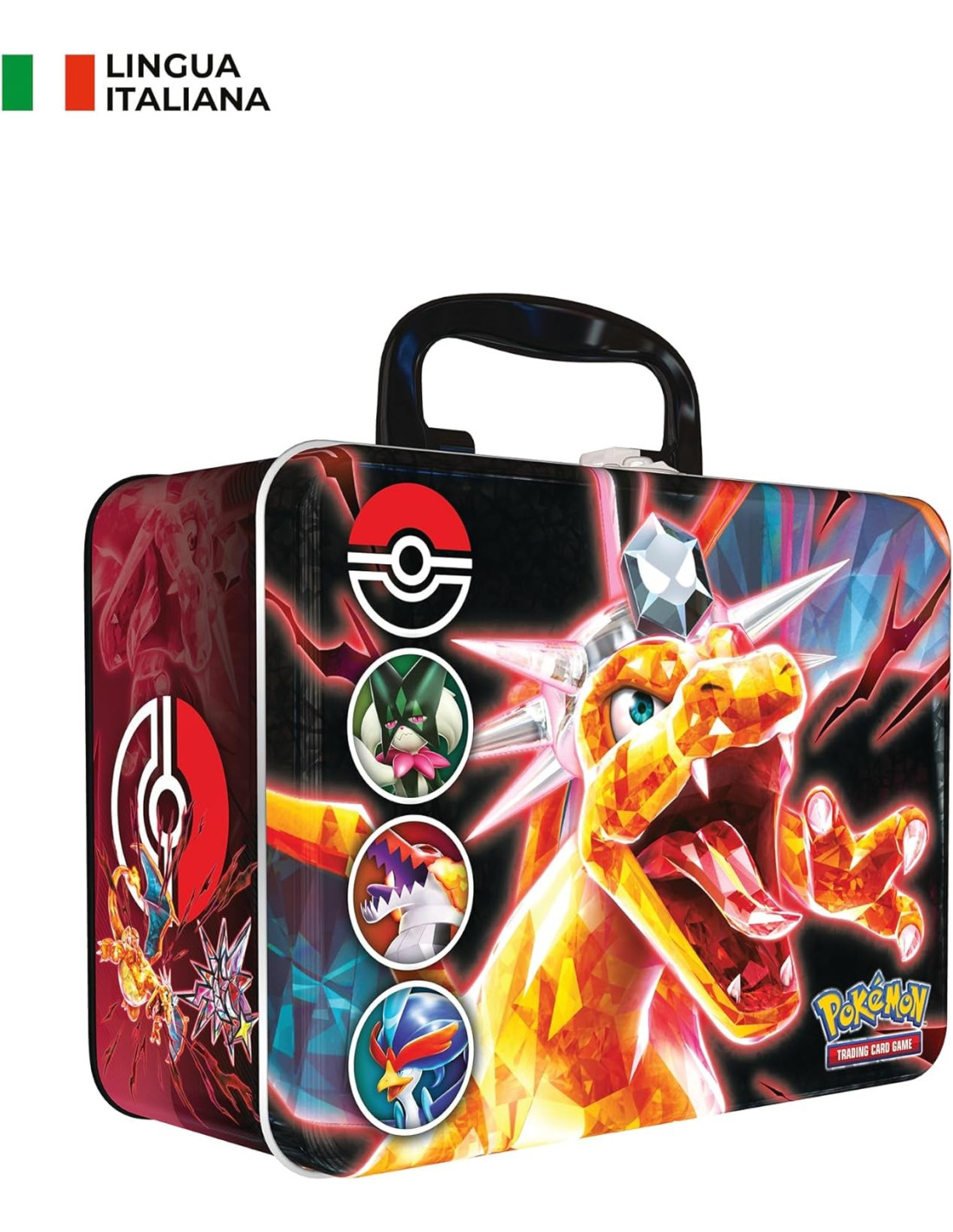 Pokemon - Valigetta in Metallo 6 Bustine (Carte) - THE POKEMON COMPANY INTERNATIONAL - BOARD GAMES' - td-toys.it