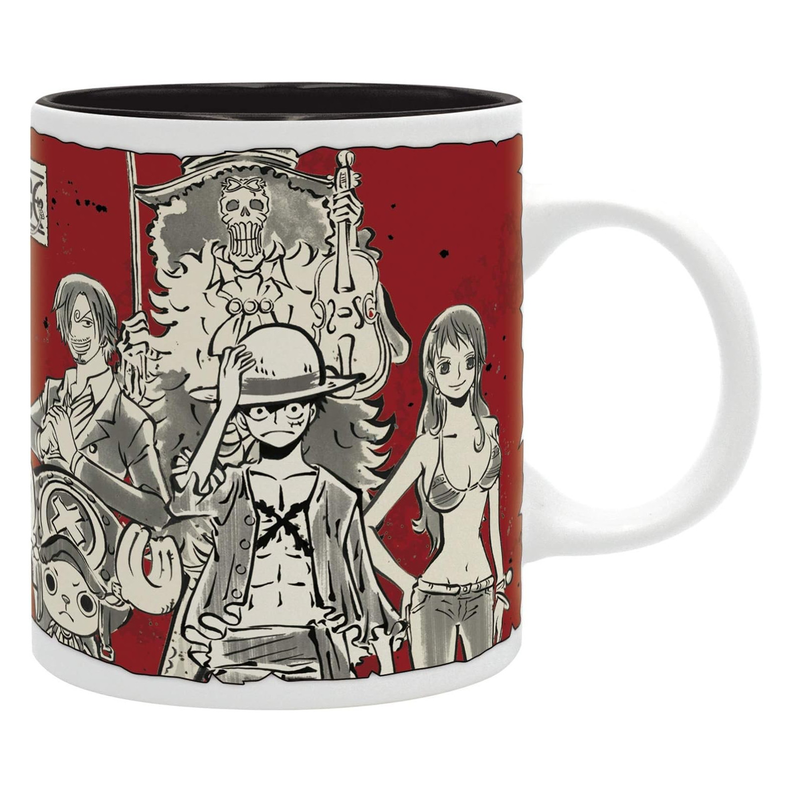 ONE PIECE - Tazza 320 ml: "Luffy's crew japanese style" (Tazza) - ABYSTYLE - CUPS - td-toys.it