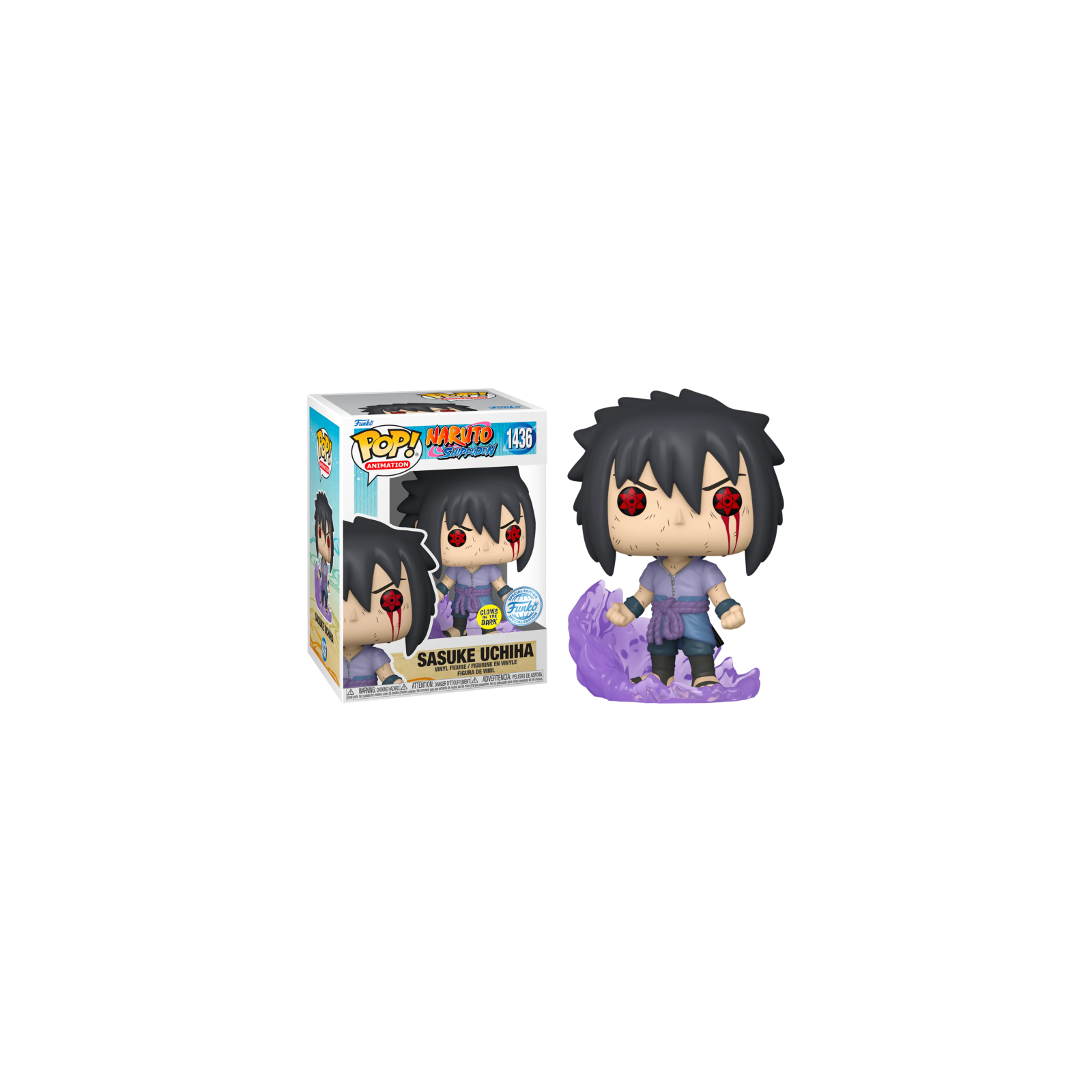 Naruto Shippuden - 1436 Sasuke (Amaterasu) (Exclusive) 9Cm (Pop!) - FUNKO POP! - FUNKO POP! - td-toys.it