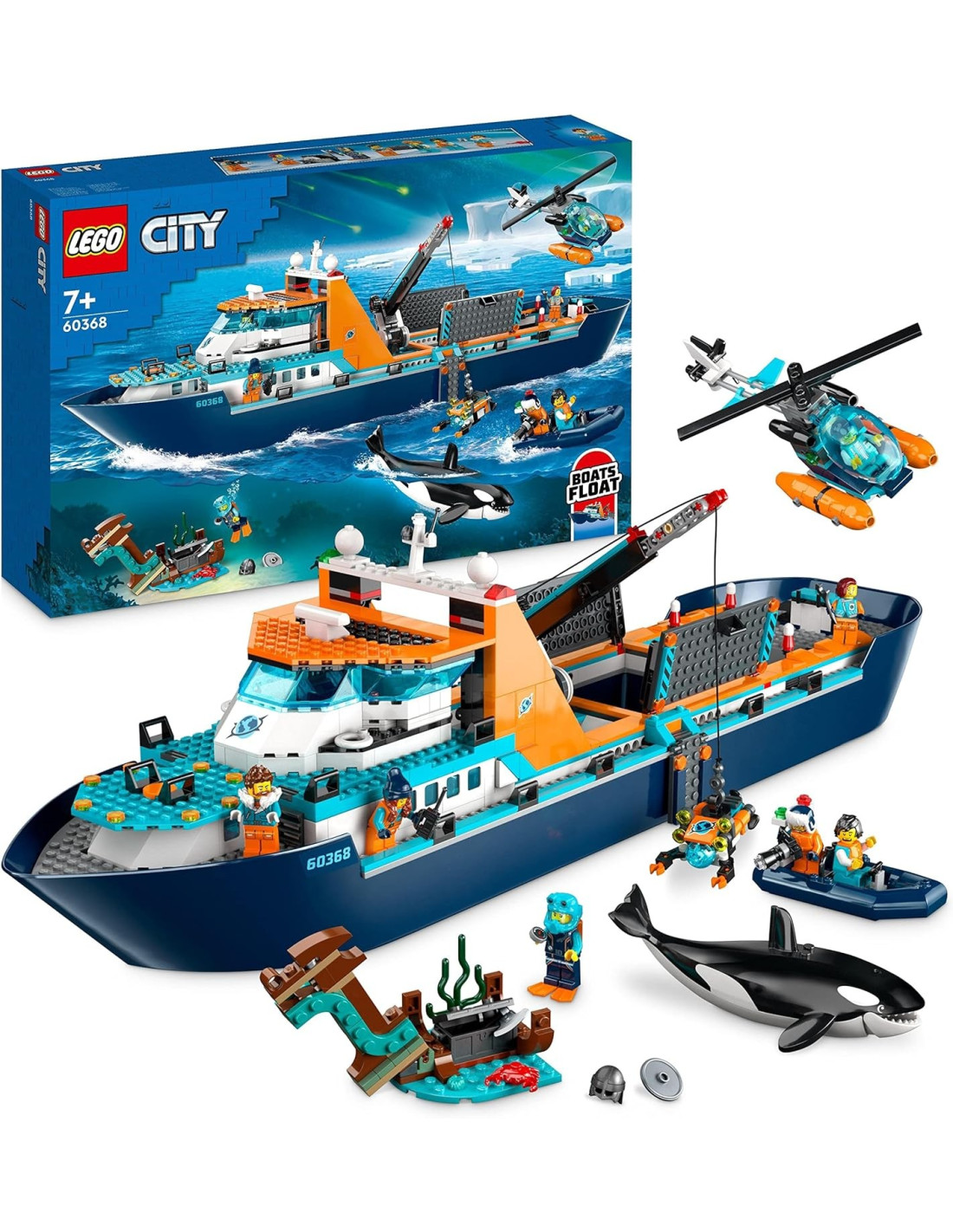 LEGO CITY ESPLORATORE ARTICO 60368 - LEGO - LEGO - td-toys.it