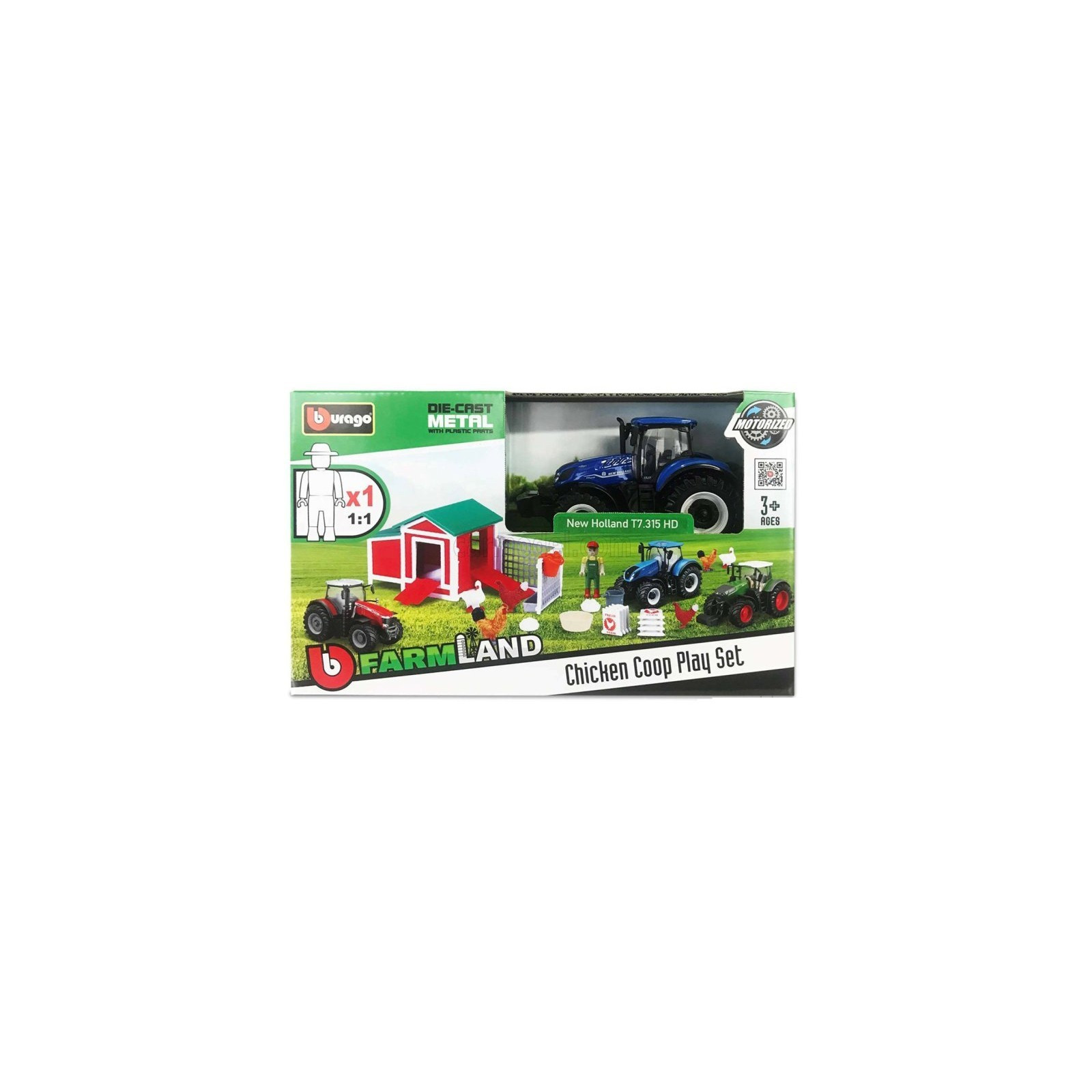 BURAGO FARMLAND POLLAIO C/TRATTORE - BURAGO - BAMBINO - td-toys.it