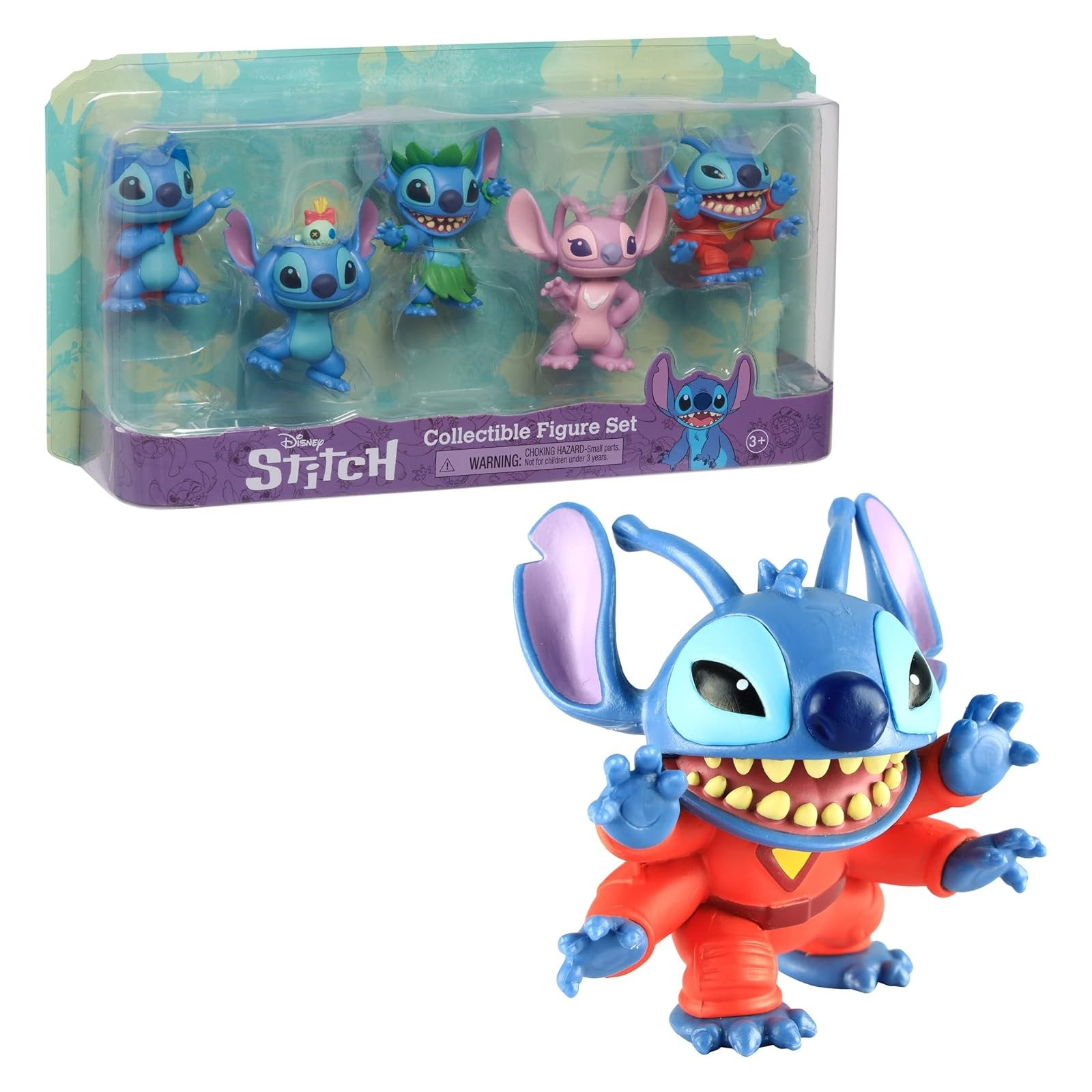 Stitch Pack 5 personaggi da 7cm - FAMOSA - ACTION FIGURE - td-toys.it