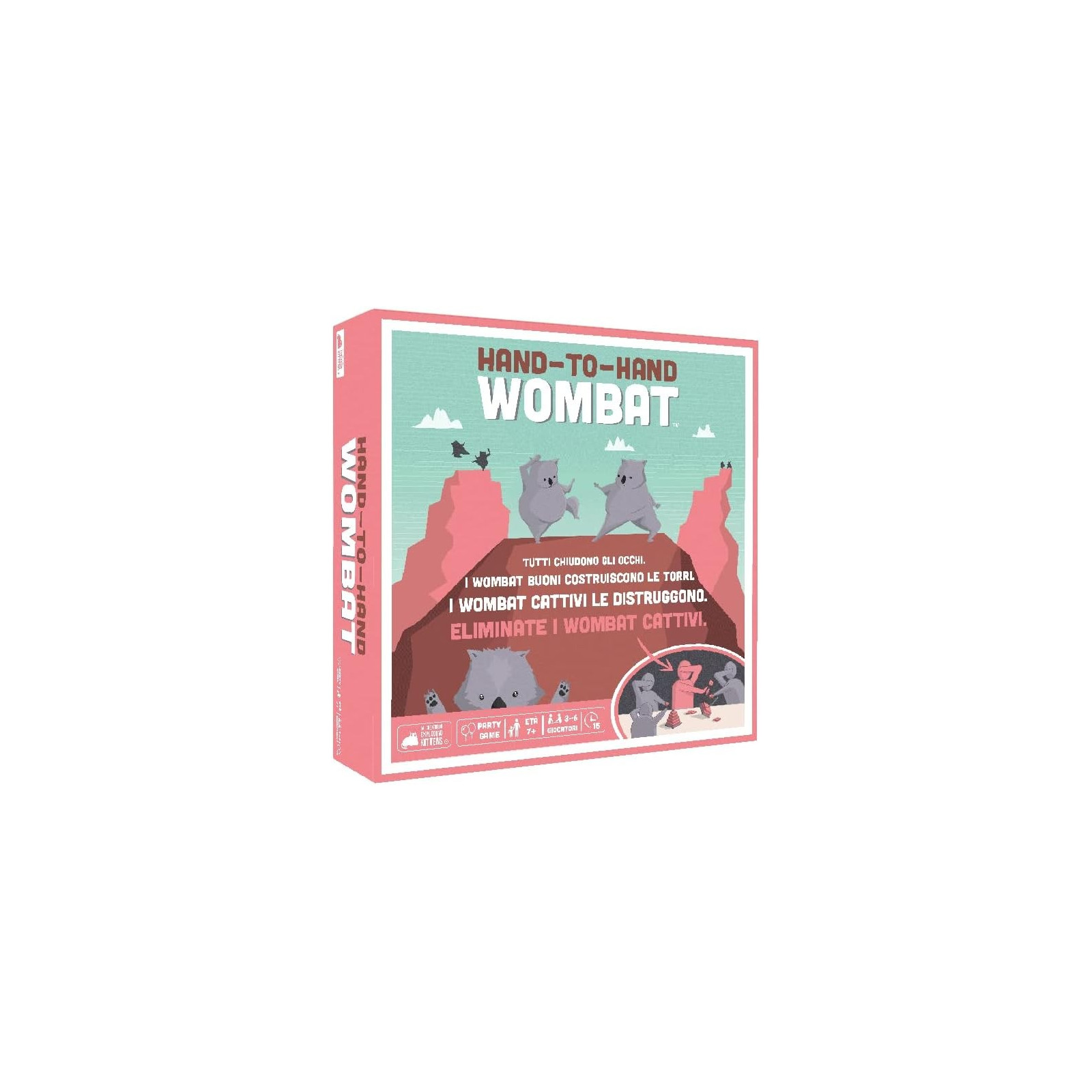 Hand to Hand Wombat - ASMODEE - BOARD GAMES' - td-toys.it