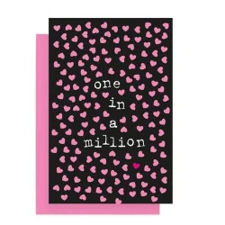 TD Toys|BIGLIETTO D'AUGURI - GREETING CARD - ONE MILLION - HEART8057093530053