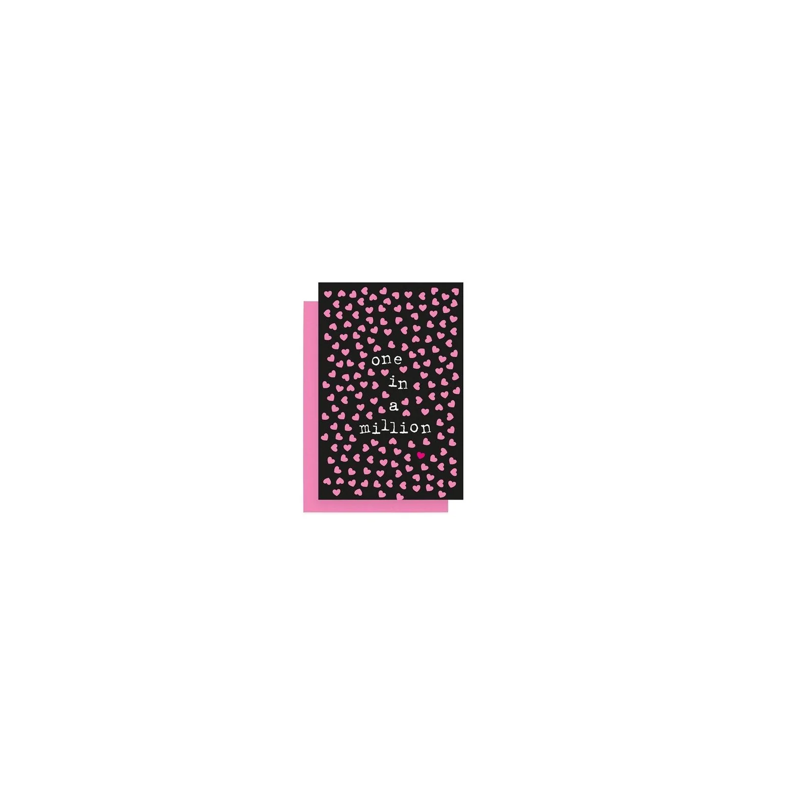 TD Toys|BIGLIETTO D'AUGURI - GREETING CARD - ONE MILLION - HEART8057093530053