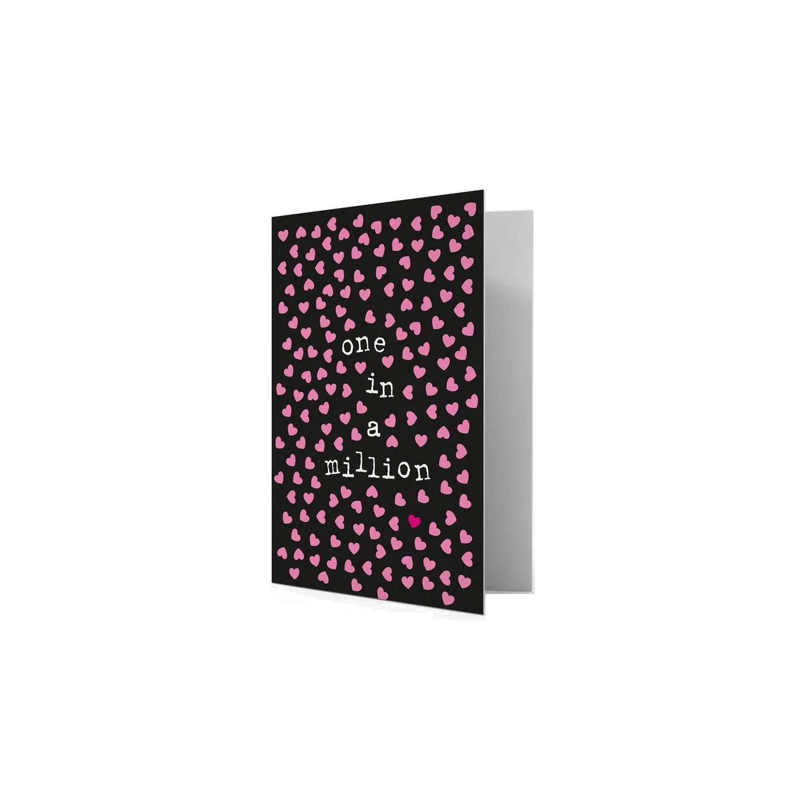 TD Toys|BIGLIETTO D'AUGURI - GREETING CARD - ONE MILLION - HEART8057093530053