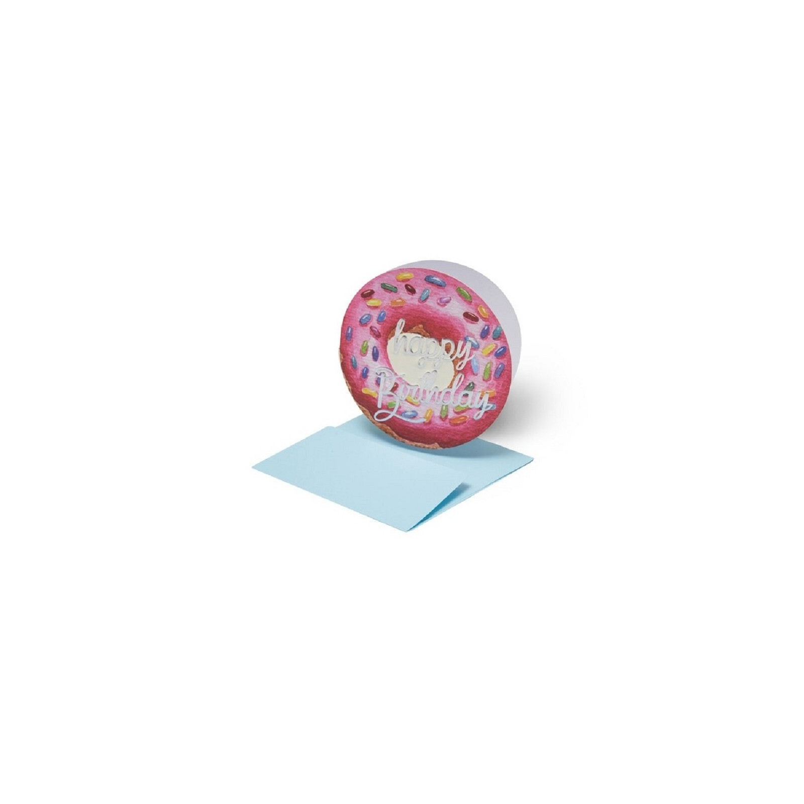 BIGLIETTINO D'AUGURI - SMALL GREETING CARD - DONUT - DONUT - LEGAMI MILANO - LEGAMI MILANO - td-toys.it