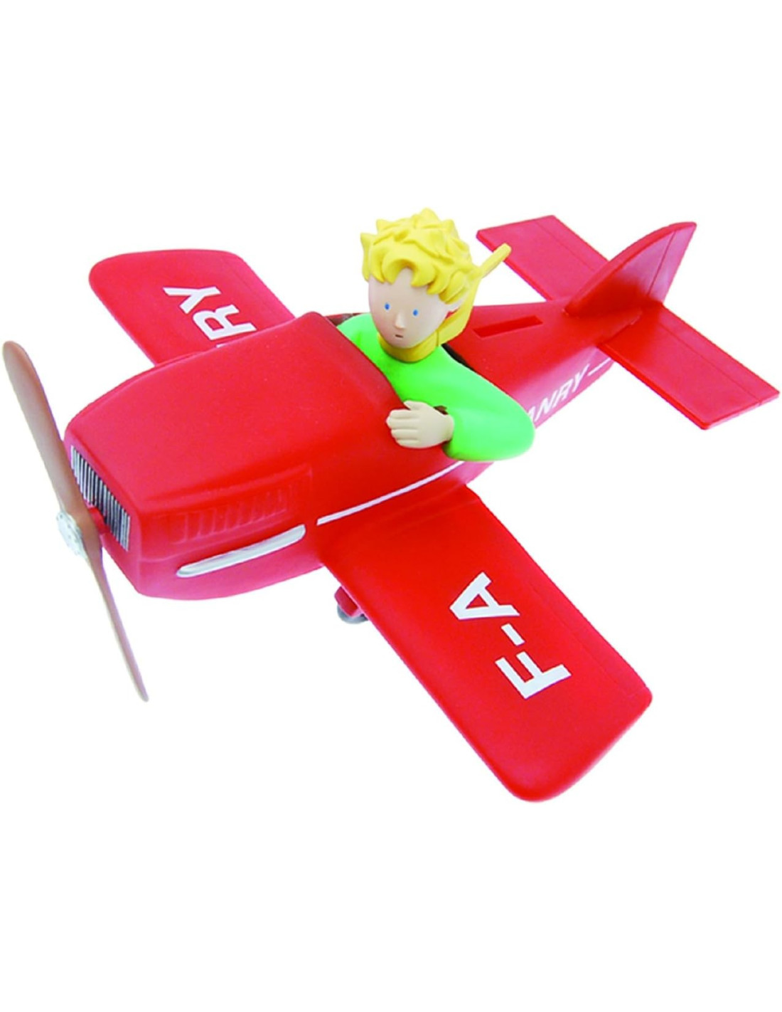 LITTLE PRINCE IN HIS PLANE BANK - PLASTOY - Salvadanai - td-toys.it