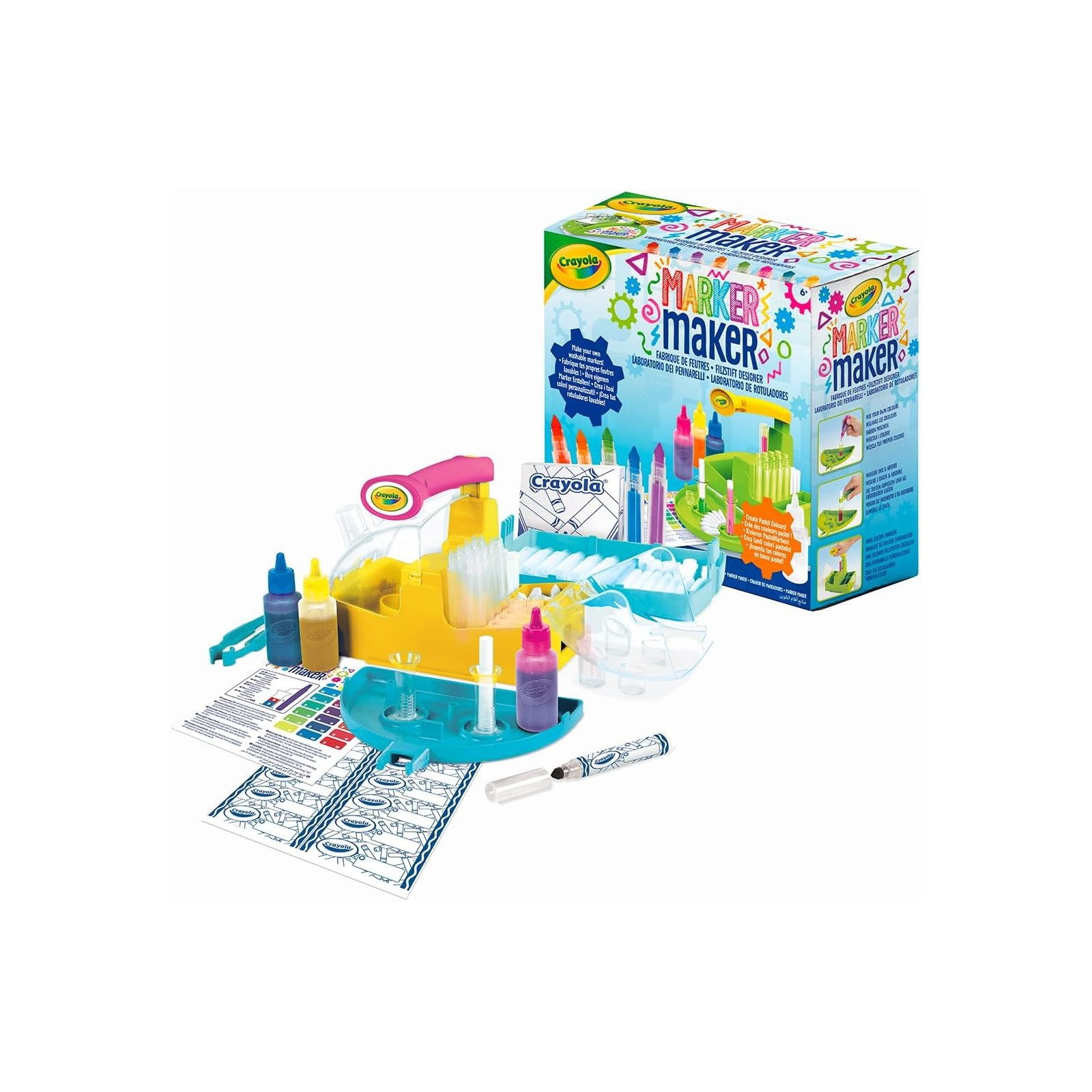 Laboratorio dei Pennarelli Multicolore - CRAYOLA - CREATIVI - td-toys.it