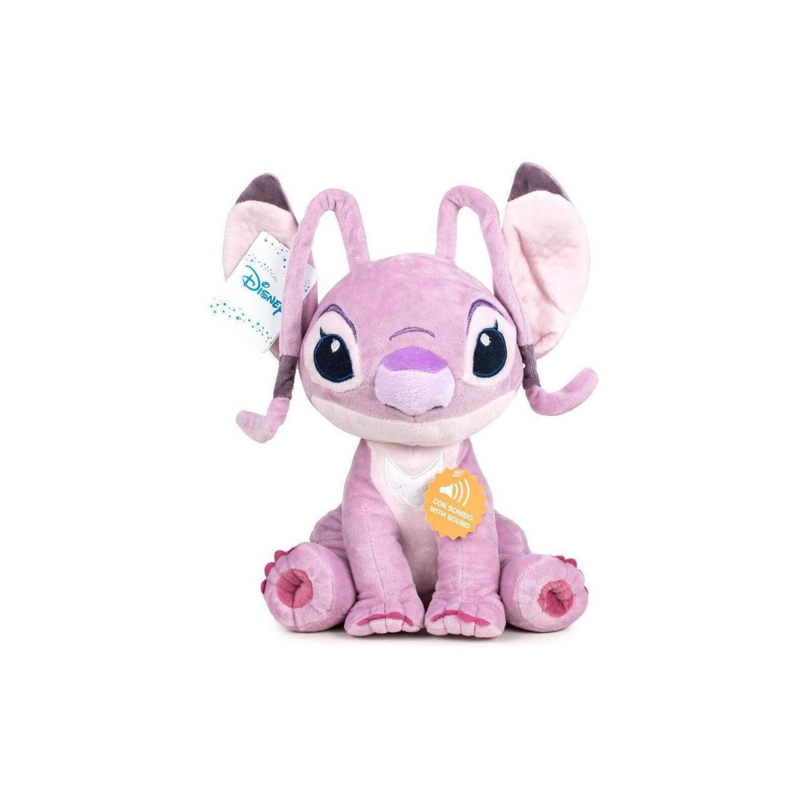 Angel Seduto Peluche 30 cm Sonoro - DISNEY - PELUCHE - td-toys.it