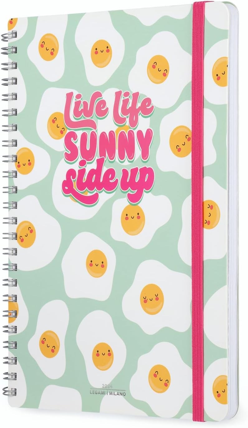 AGENDA SETTIMANALE SPIR. LARGE - DIARY - EGG2024 - LARGE WEEKLY SPI