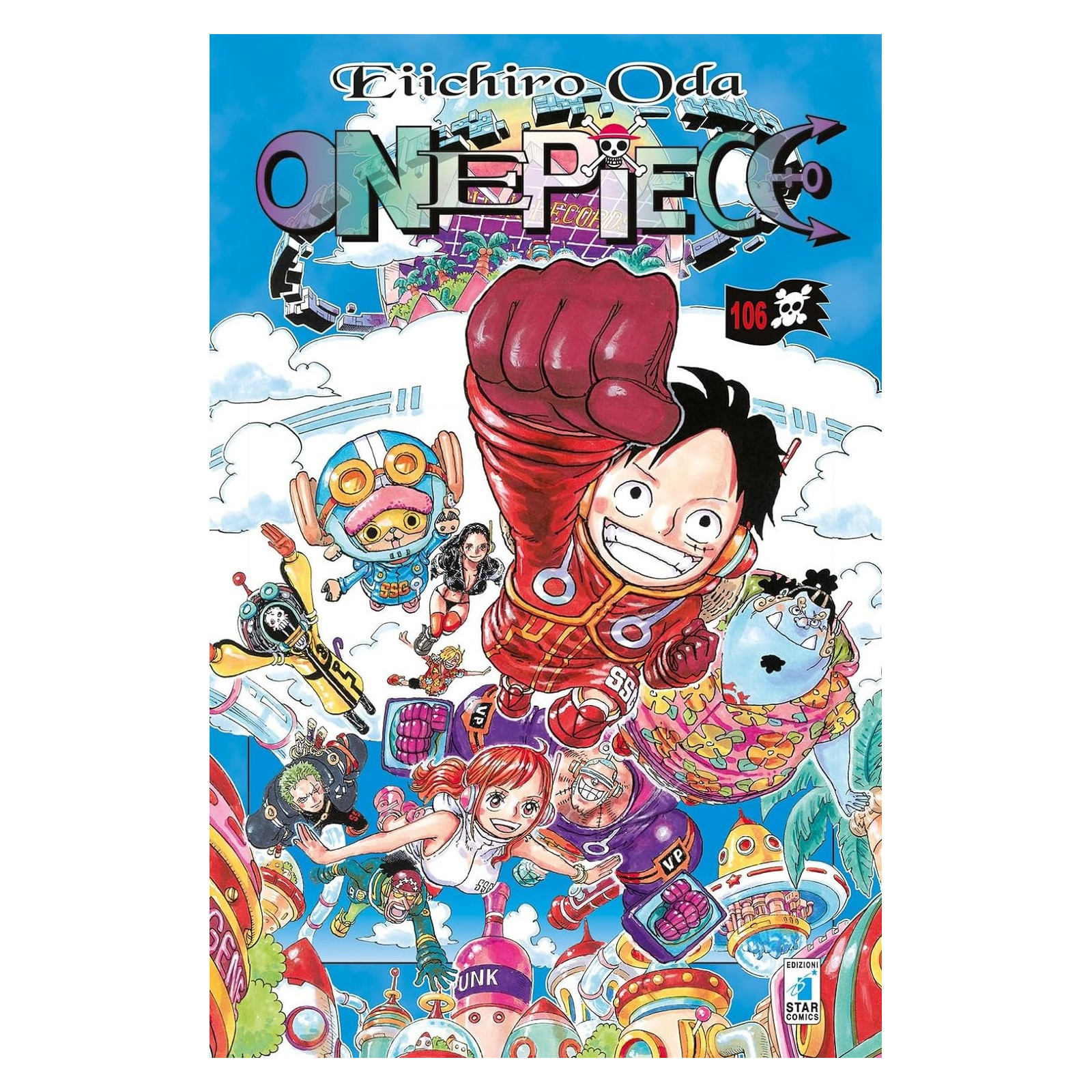 ONE PIECE 106 - EDIZIONI STAR COMICS - FUMETTI MANGA - td-toys.it