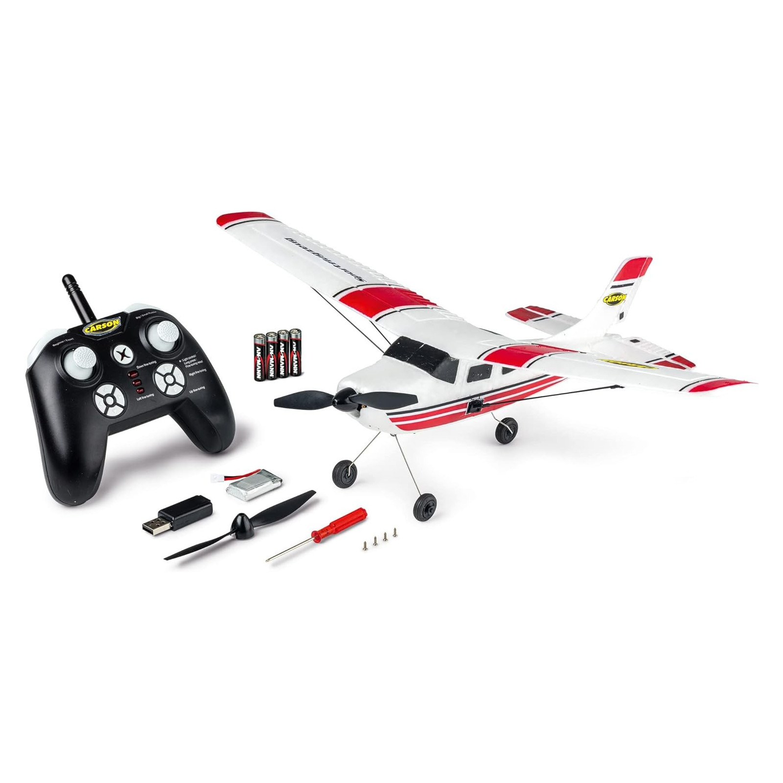 RC Sportflugzeug 2.4 G 100% RTR - CARSON - RADIOCOMANDI - td-toys.it