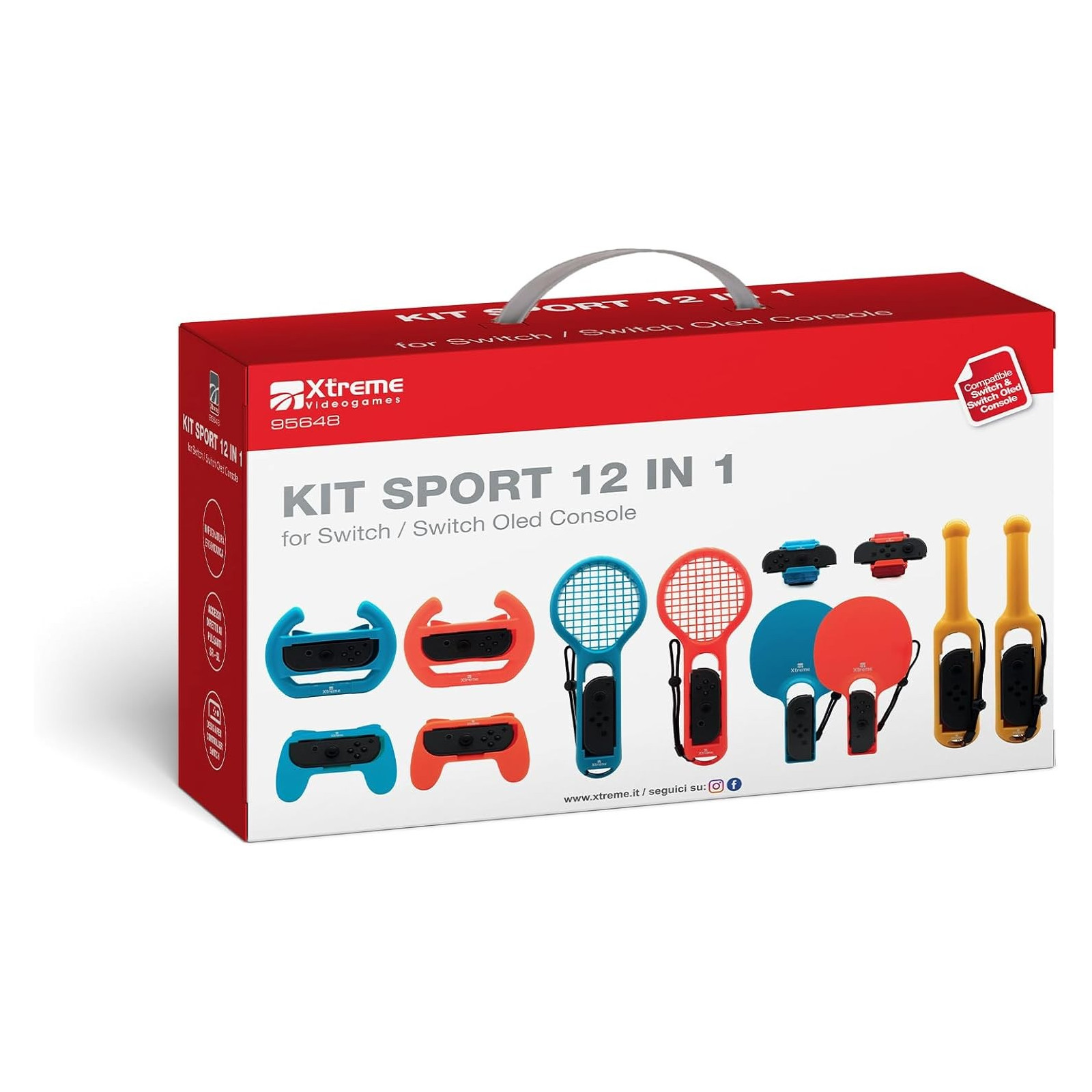 Xtreme Kit Sport 12 in 1 (Accessori Switch) - - ACCESSORI - td-toys.it