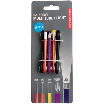 MULTI STRUMENTO ARCOBALENO CON LUCE KIKKERLAND-GADGETS