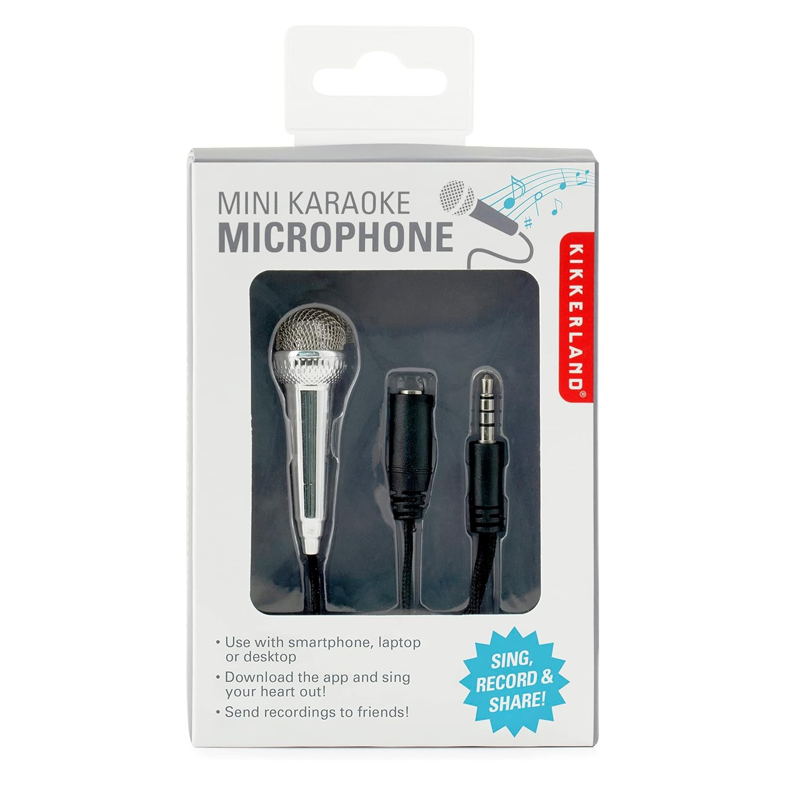 MICROFONO PER MINI KARAOKE KIKKERLAND - FRANCO COSIMO PANINI - GADGETS - td-toys.it