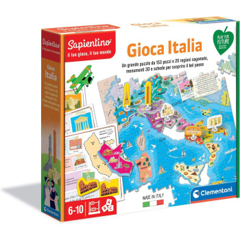 GIOCA ITALIA-GIOCATTOLI EDUCATIVI- TD Toys